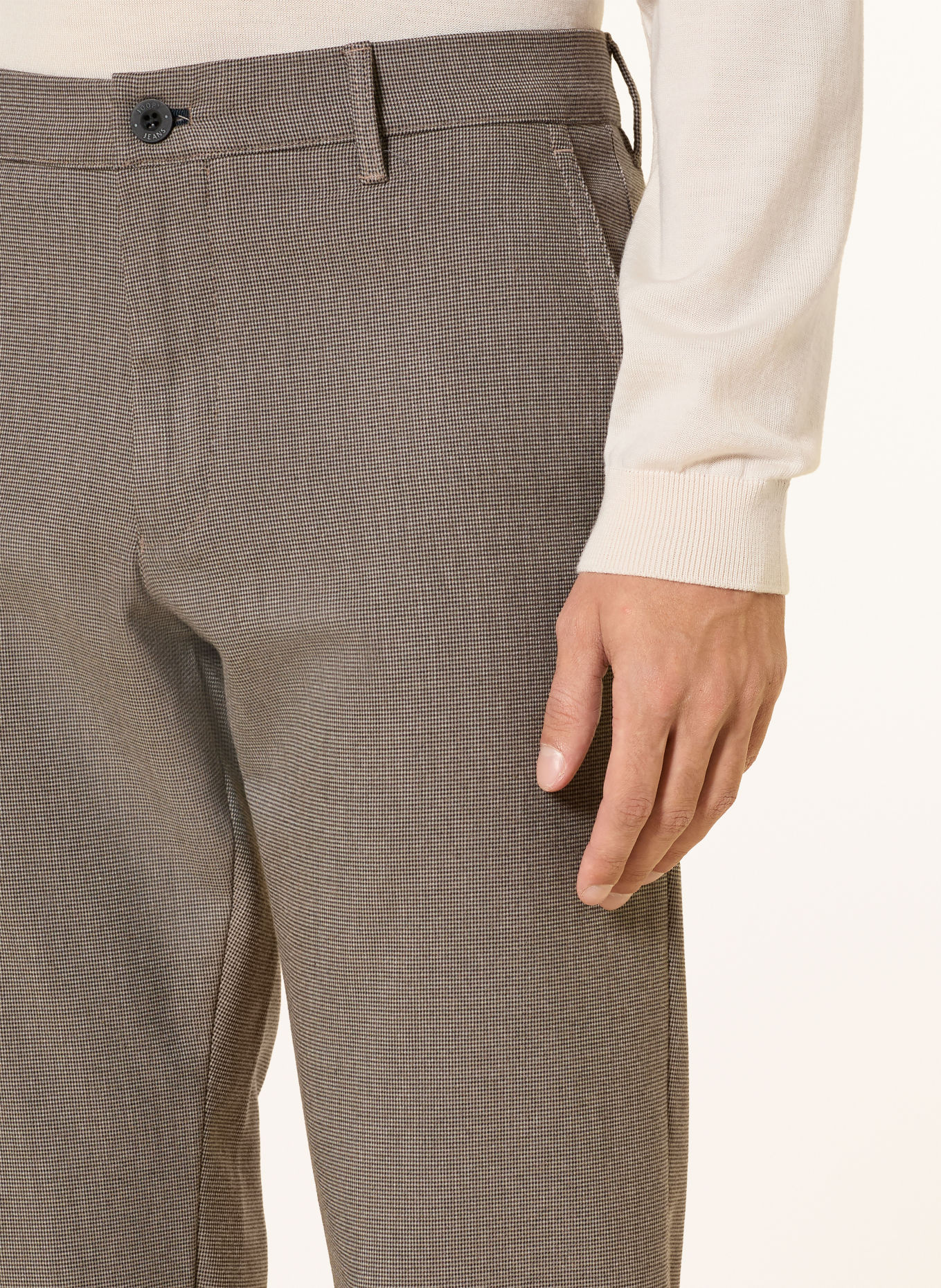JOOP! JEANS Pantaloni chino MATTHEW, croială modernă: MARO / BEJ