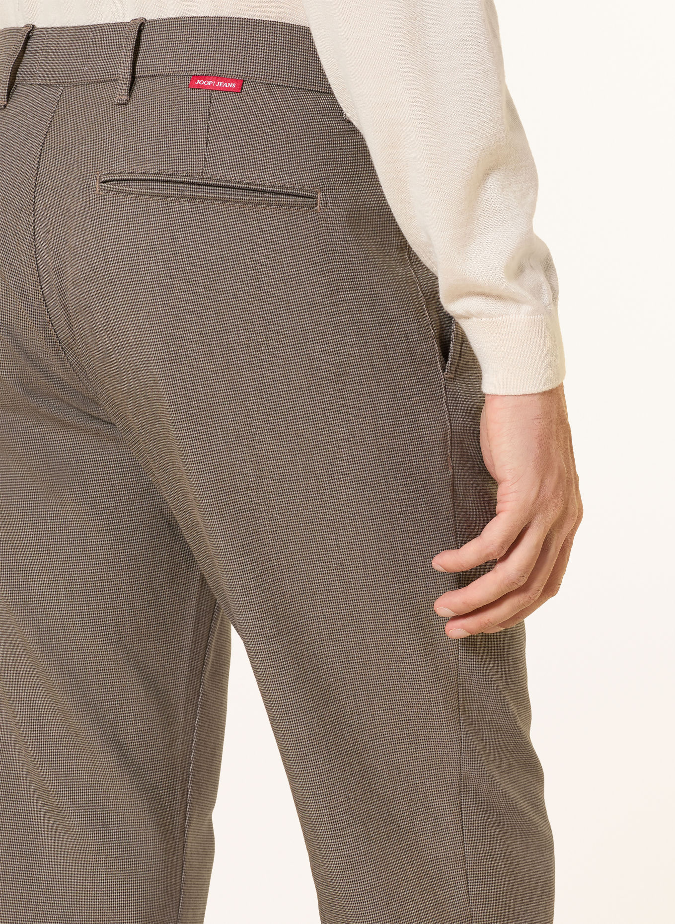 JOOP! JEANS Pantaloni chino MATTHEW, croială modernă: MARO / BEJ