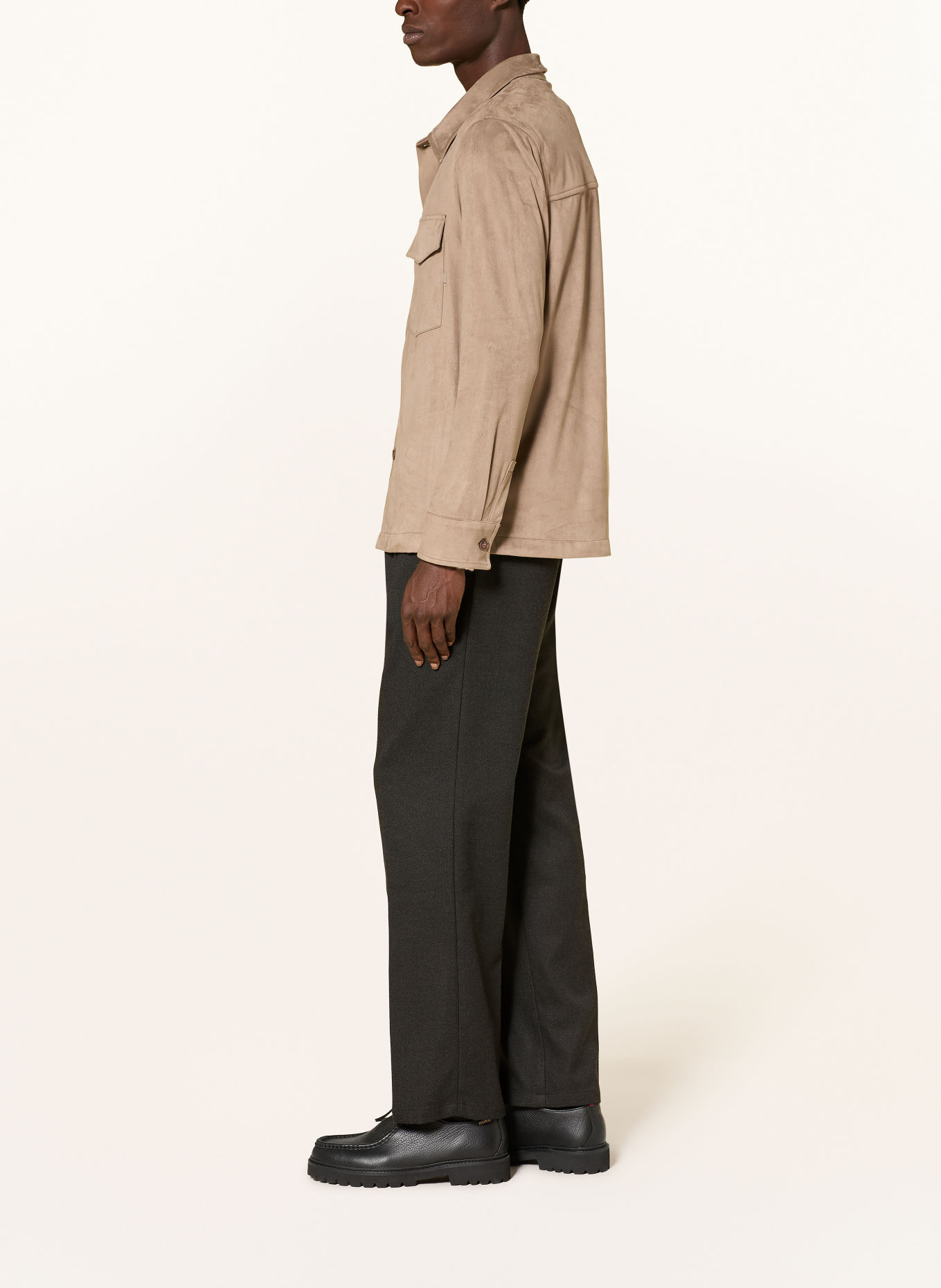 JOOP! JEANS Chino RAFAEL coupe classique: MARRON FONCÉ