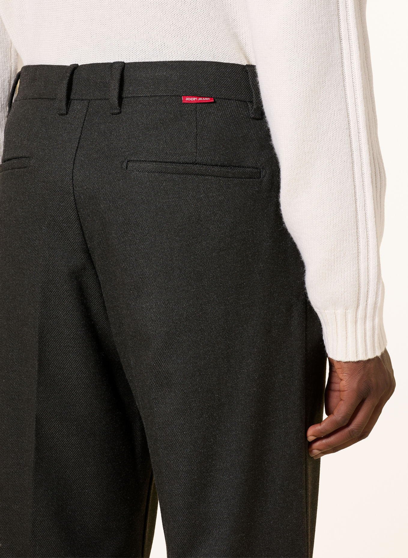 JOOP! JEANS Chino RAFAEL coupe classique: MARRON FONCÉ