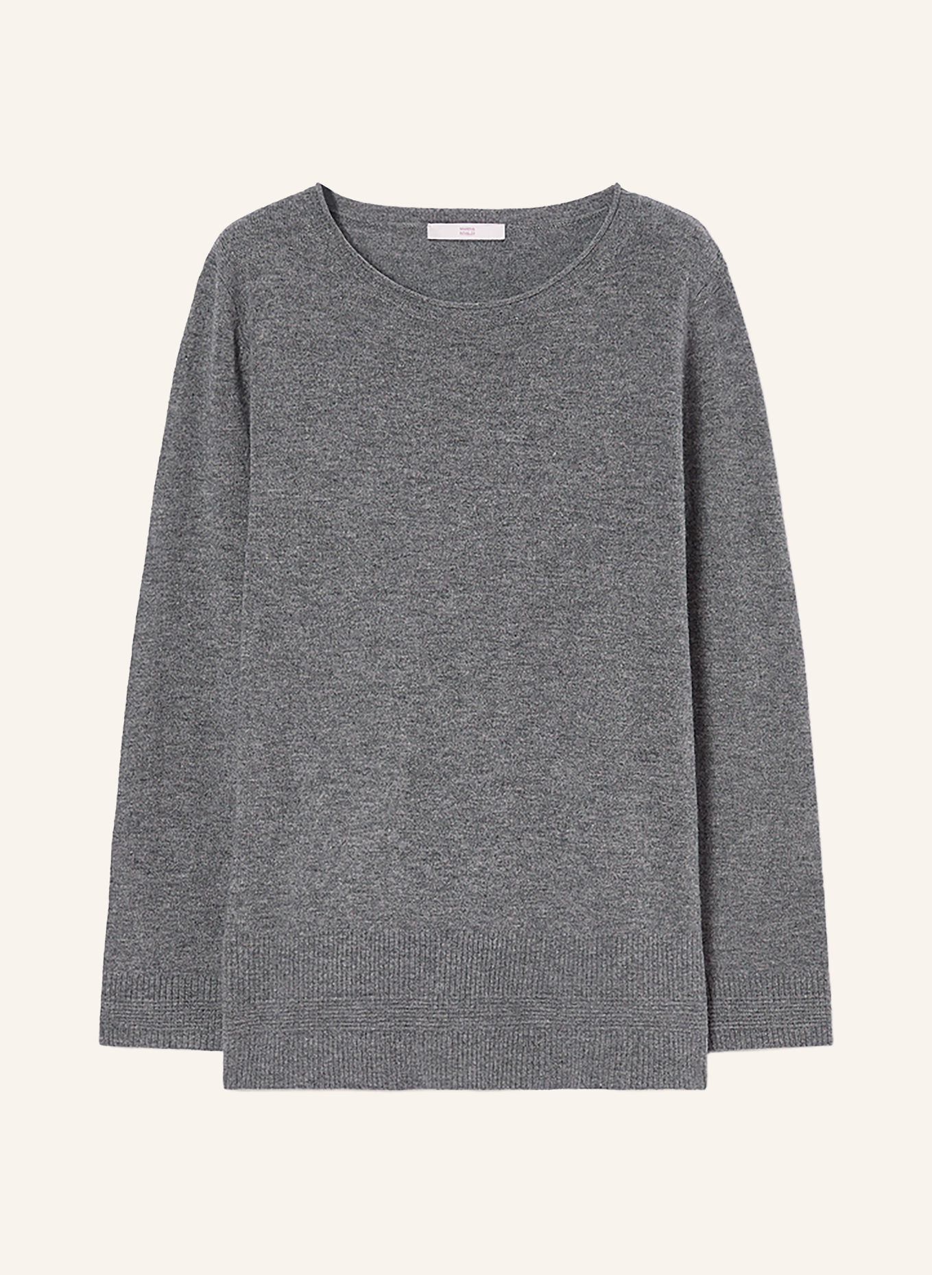 MARINA RINALDI CADMIO Cashmere Sweater: GRAY