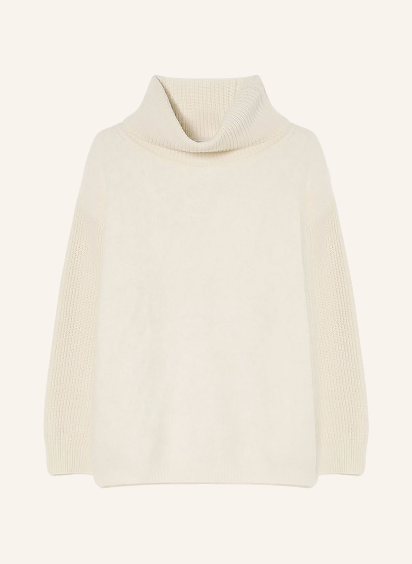 MARINA RINALDI MOLI Turtleneck sweater: ECRU