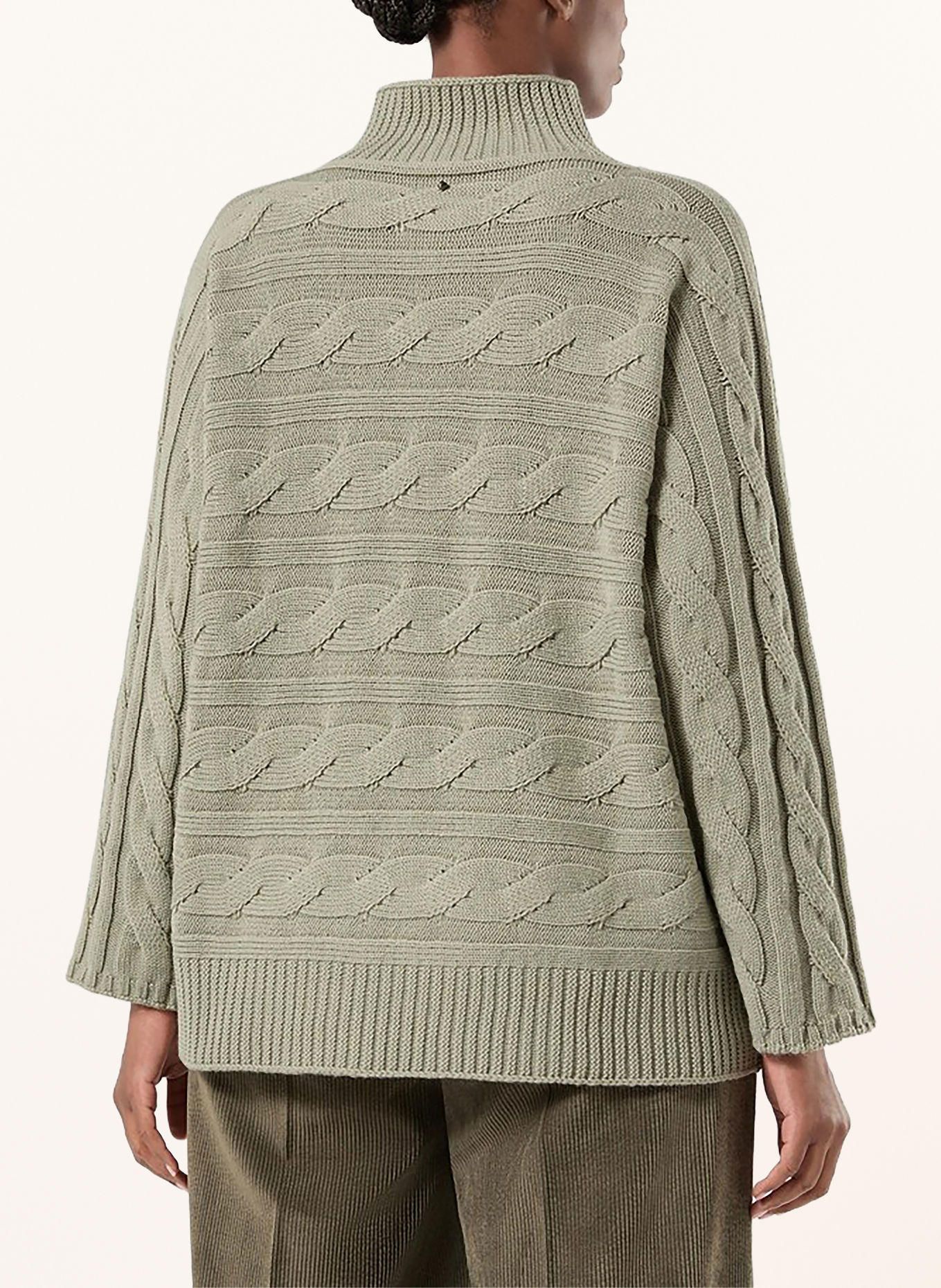 MARINA RINALDI Pullover MRSGANG: HELLGRÜN