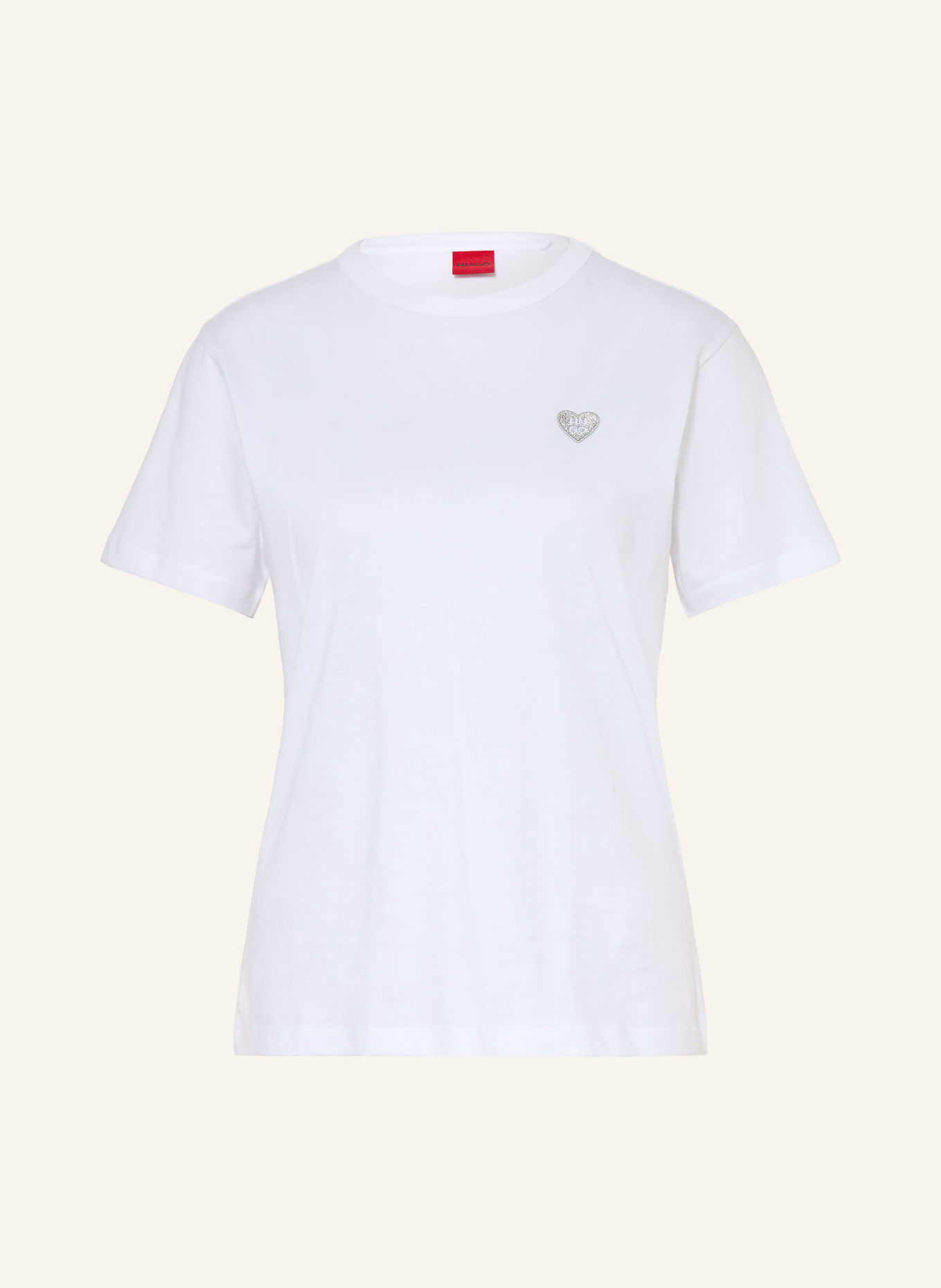 HUGO T-shirt DAMACIA: VIT