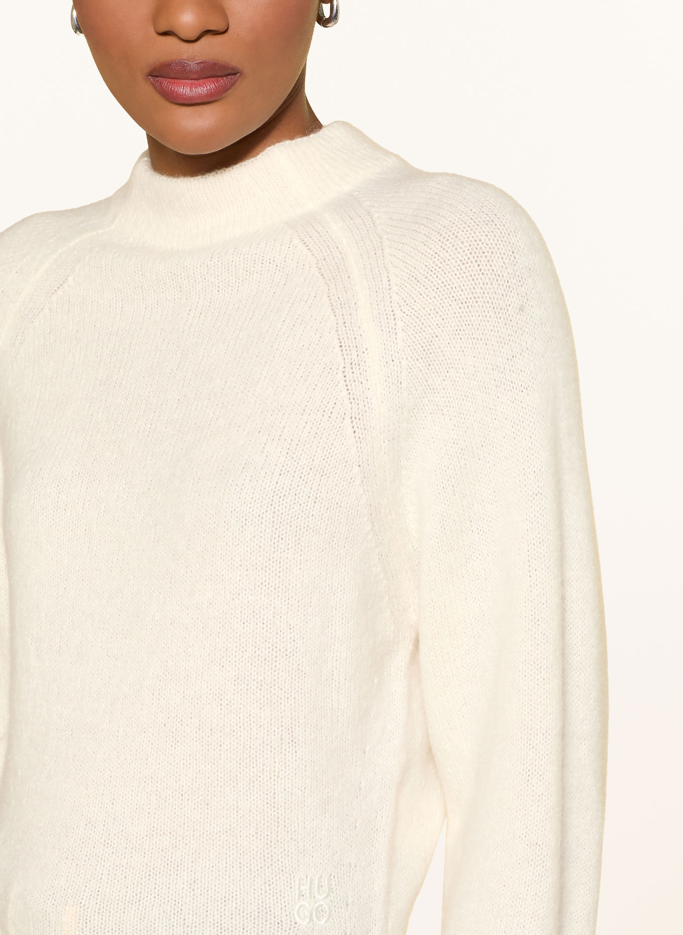 HUGO SURPENIO Sweater: CREAM