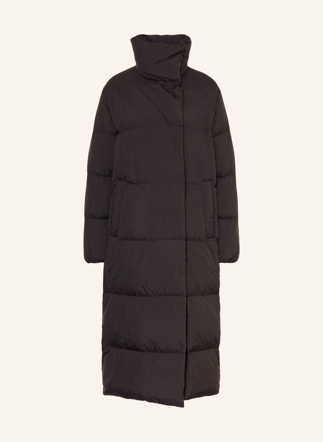HUGO FRANCA Down Coat: BLACK