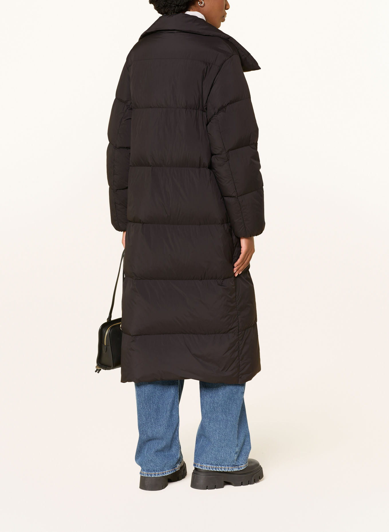 HUGO FRANCA Down Coat: BLACK