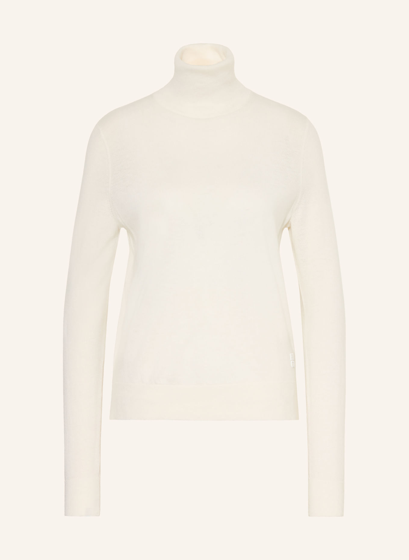 HUGO Rollkragenpullover SEDENNINA: ECRU