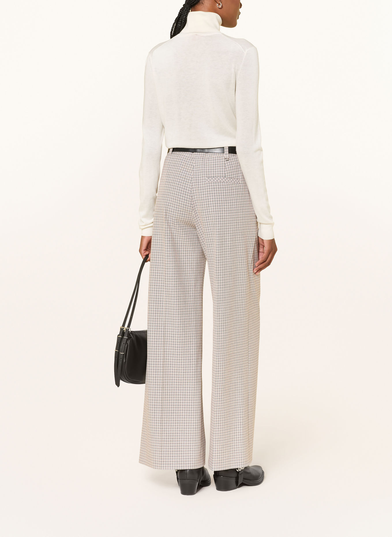 HUGO Rollkragenpullover SEDENNINA: ECRU