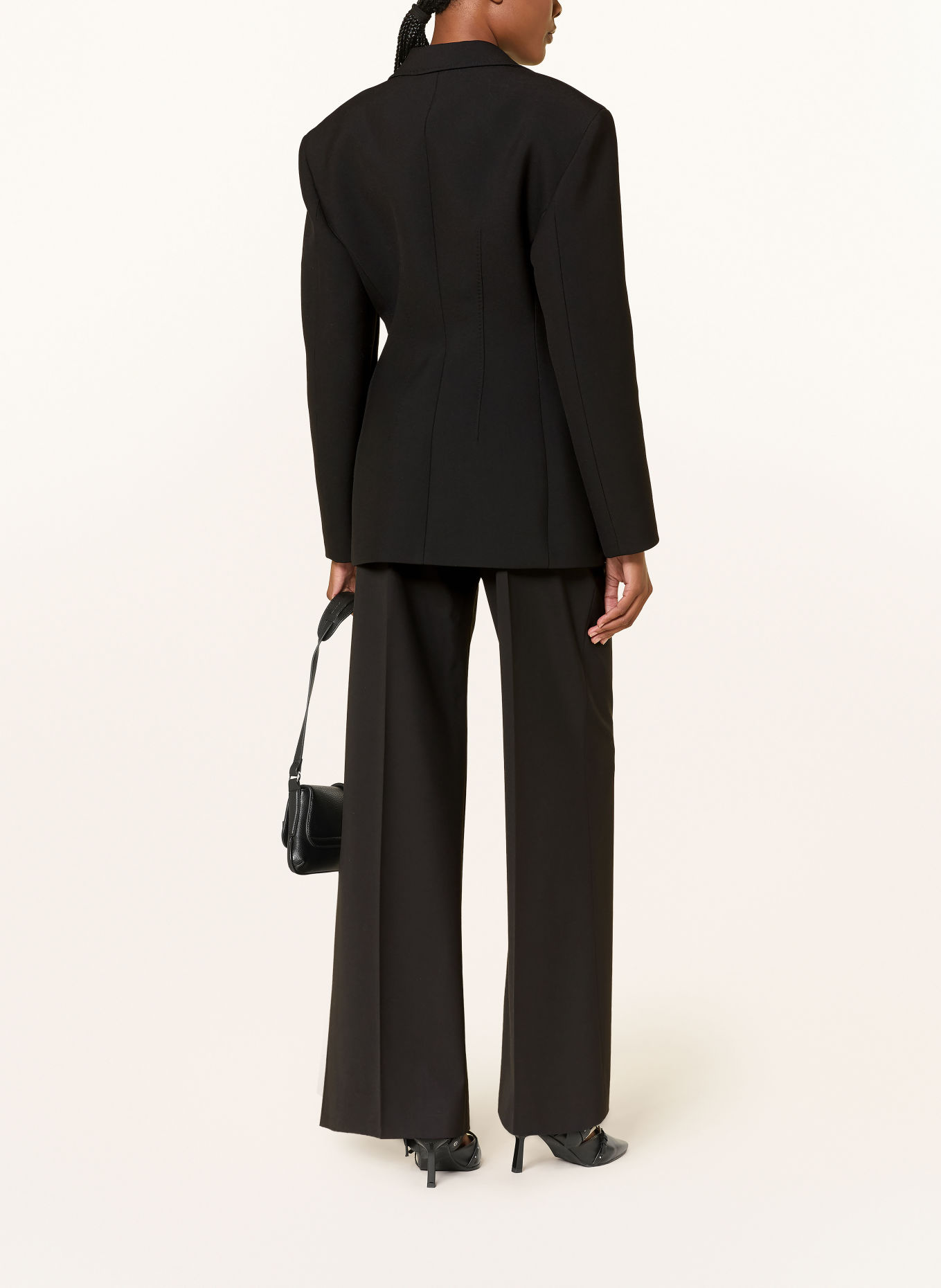 HUGO Blazer AMARILLE mit Schmucksteinen: SCHWARZ
