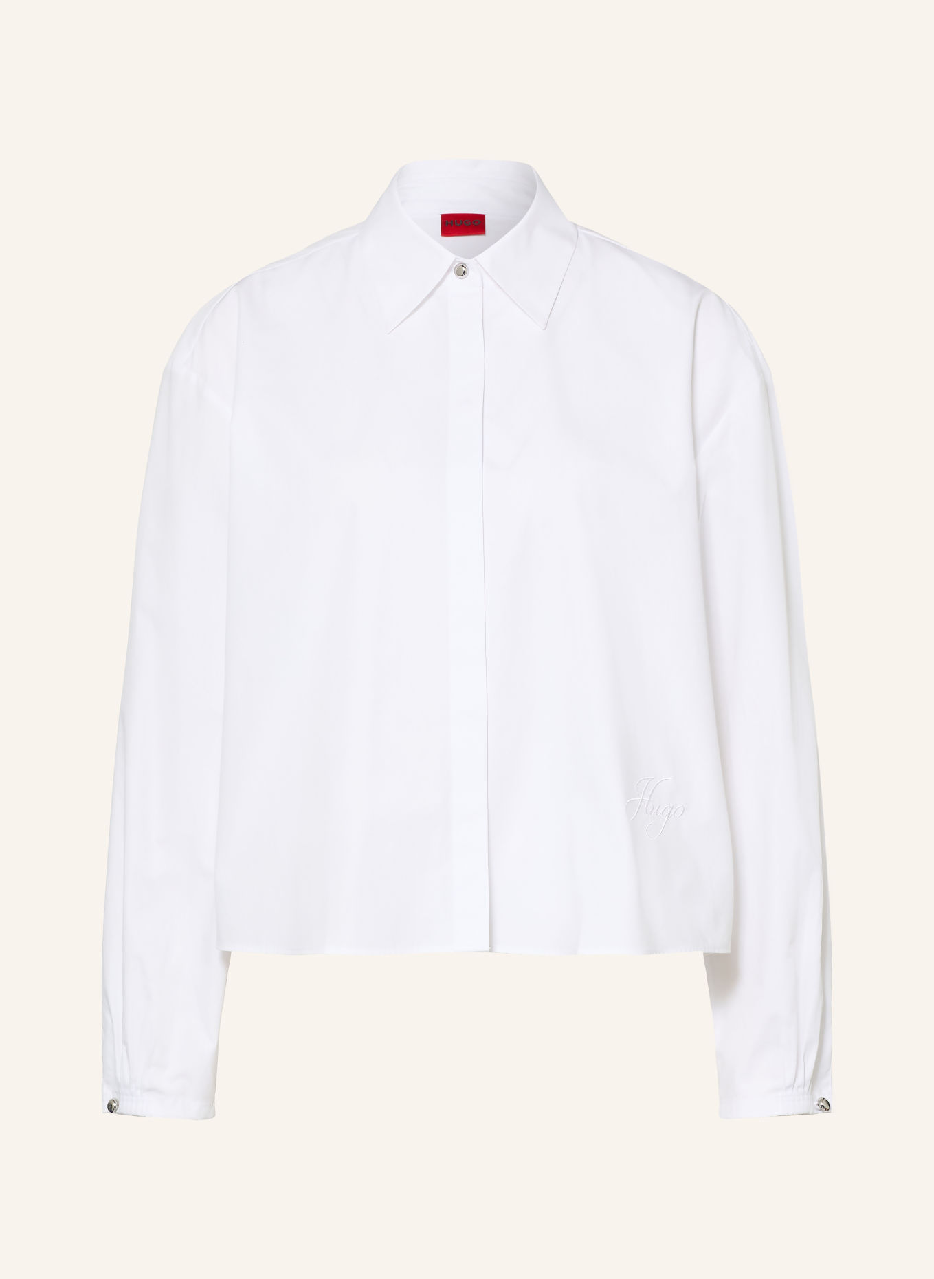 HUGO Hemdbluse ENDEKA: WEISS
