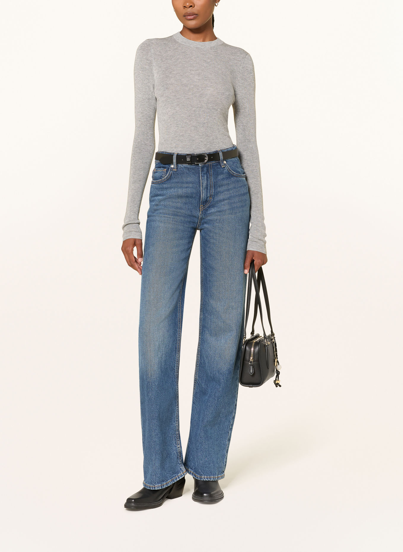 HUGO Pullover SALLYA: GRAU