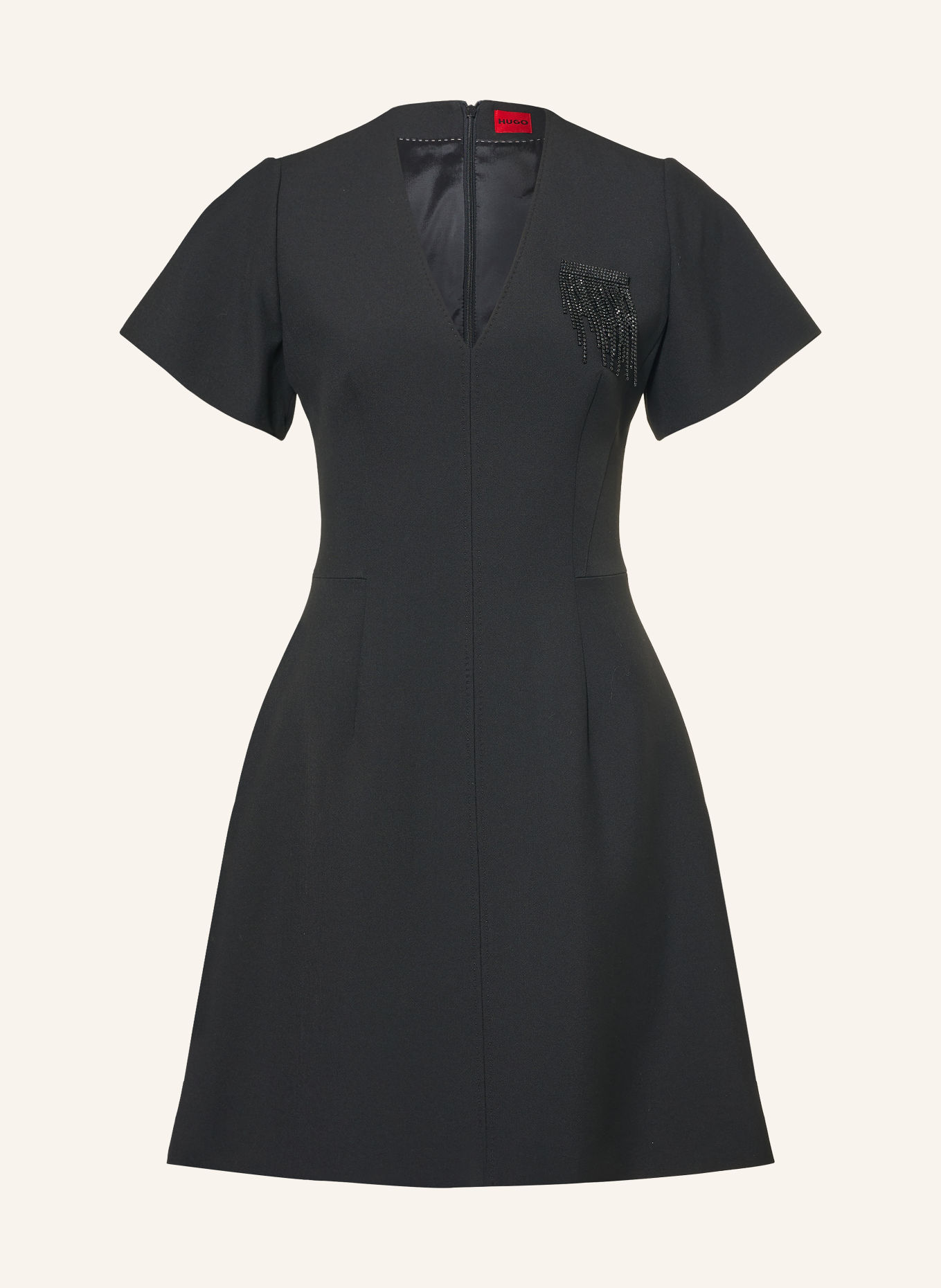 HUGO KIMESA Cocktail Dress: BLACK