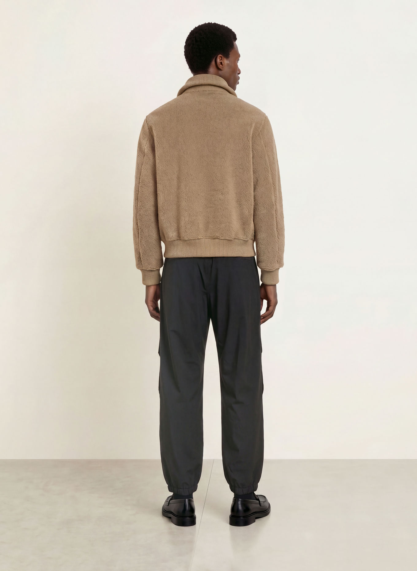 DRYKORN LIROG Relaxed-Fit Chinos: BLACK