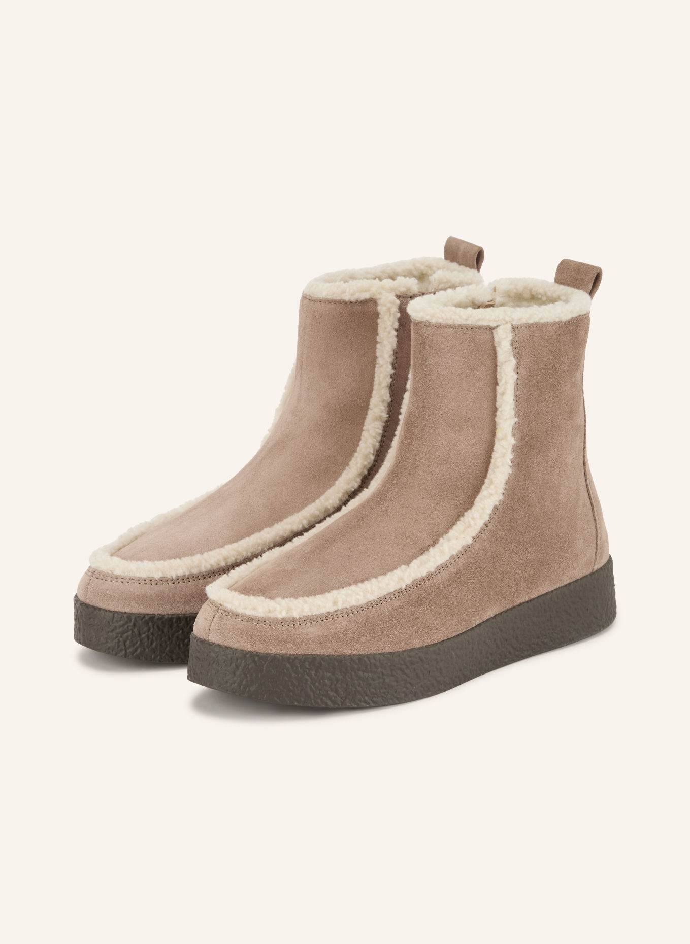 Högl Ankle boots: BEIGE / CREAM
