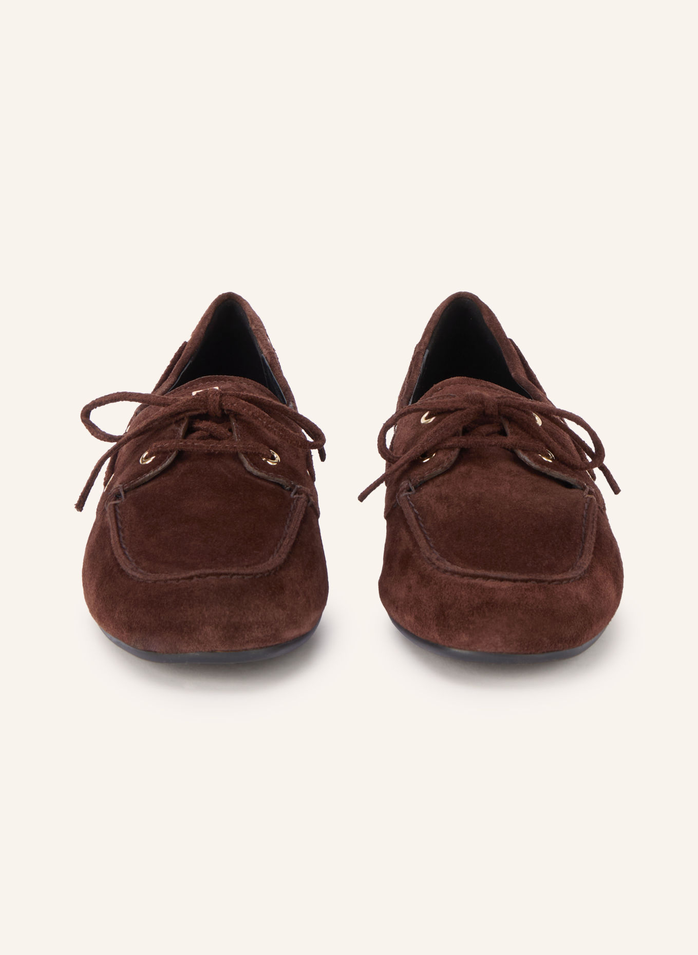 Högl Bootschoenen: MARRON FONCÉ / GOUD