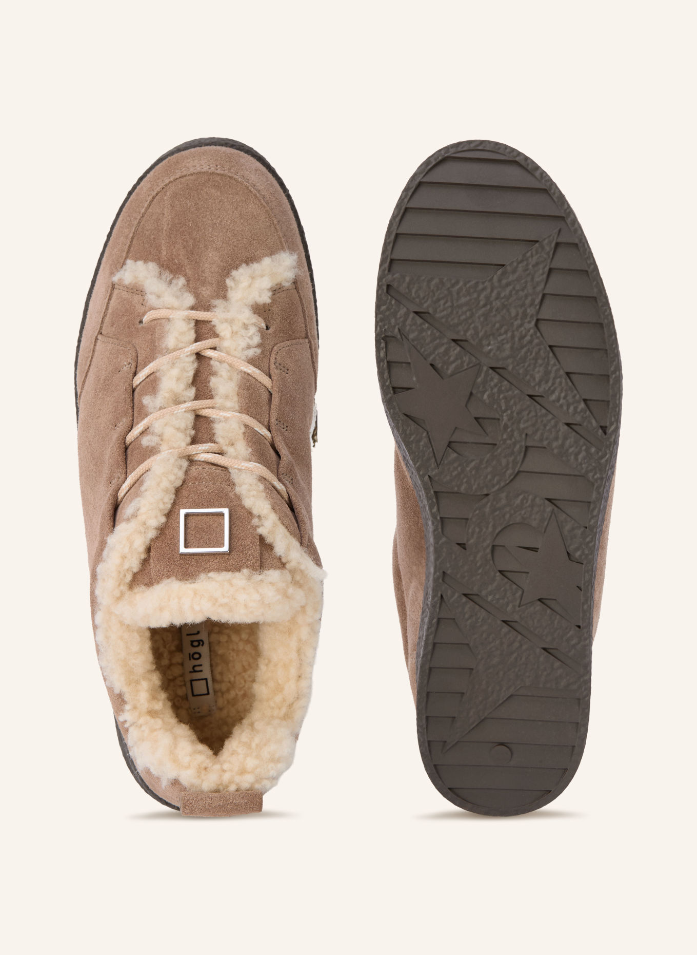 Högl Sneakers: TAUPE / CRÈME