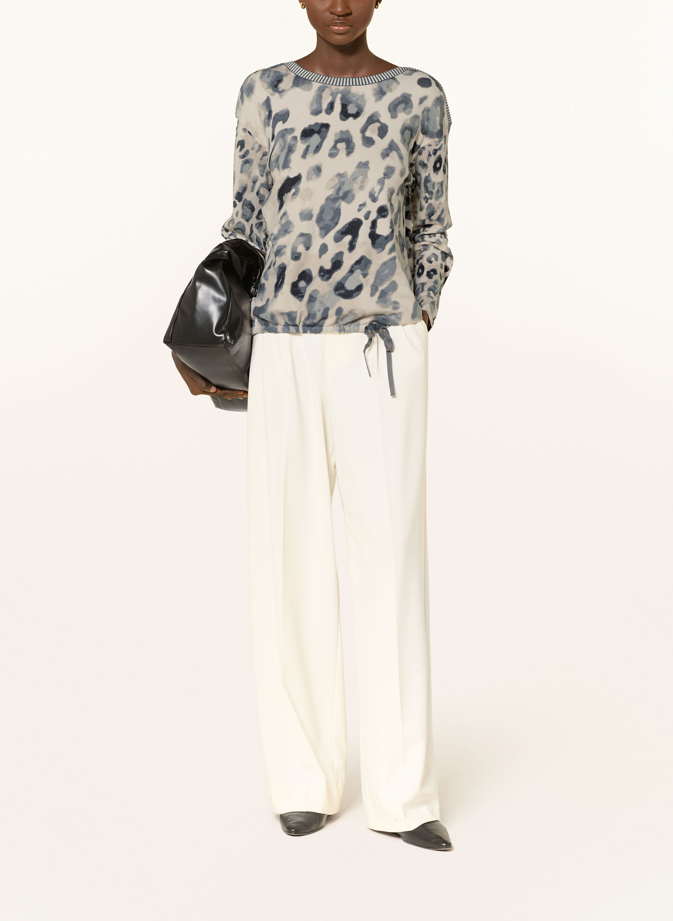 Betty Barclay Trui: GRIJS / BEIGE / ECRU