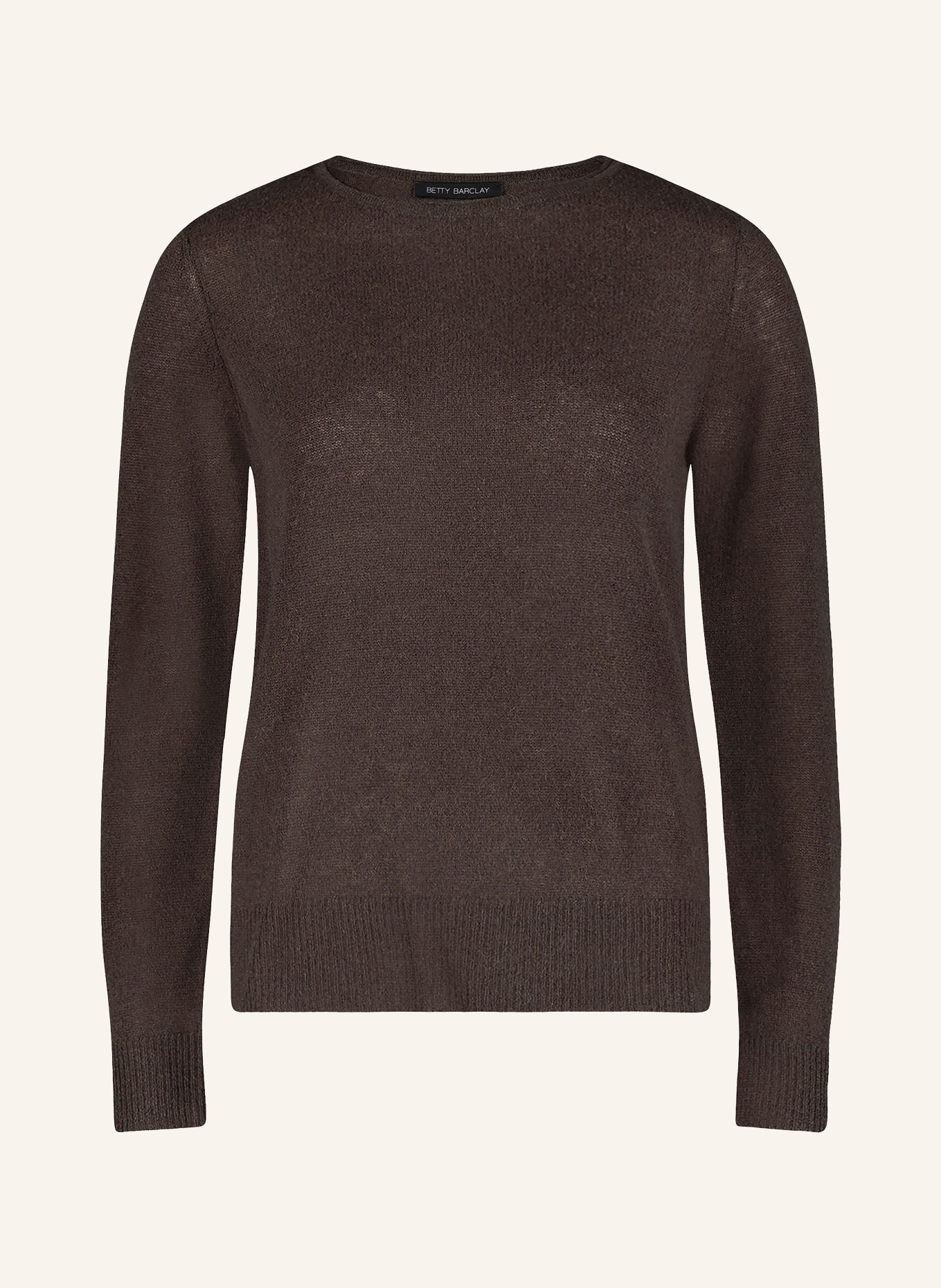Betty Barclay Cashmere Sweaters: DARK BROWN