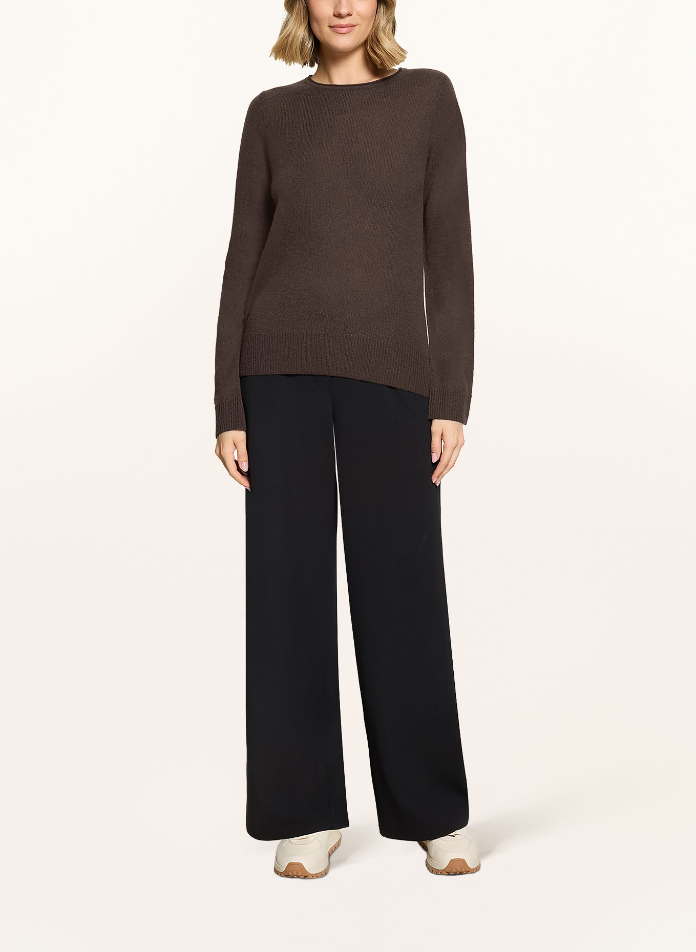 Betty Barclay Cashmere Sweaters: DARK BROWN