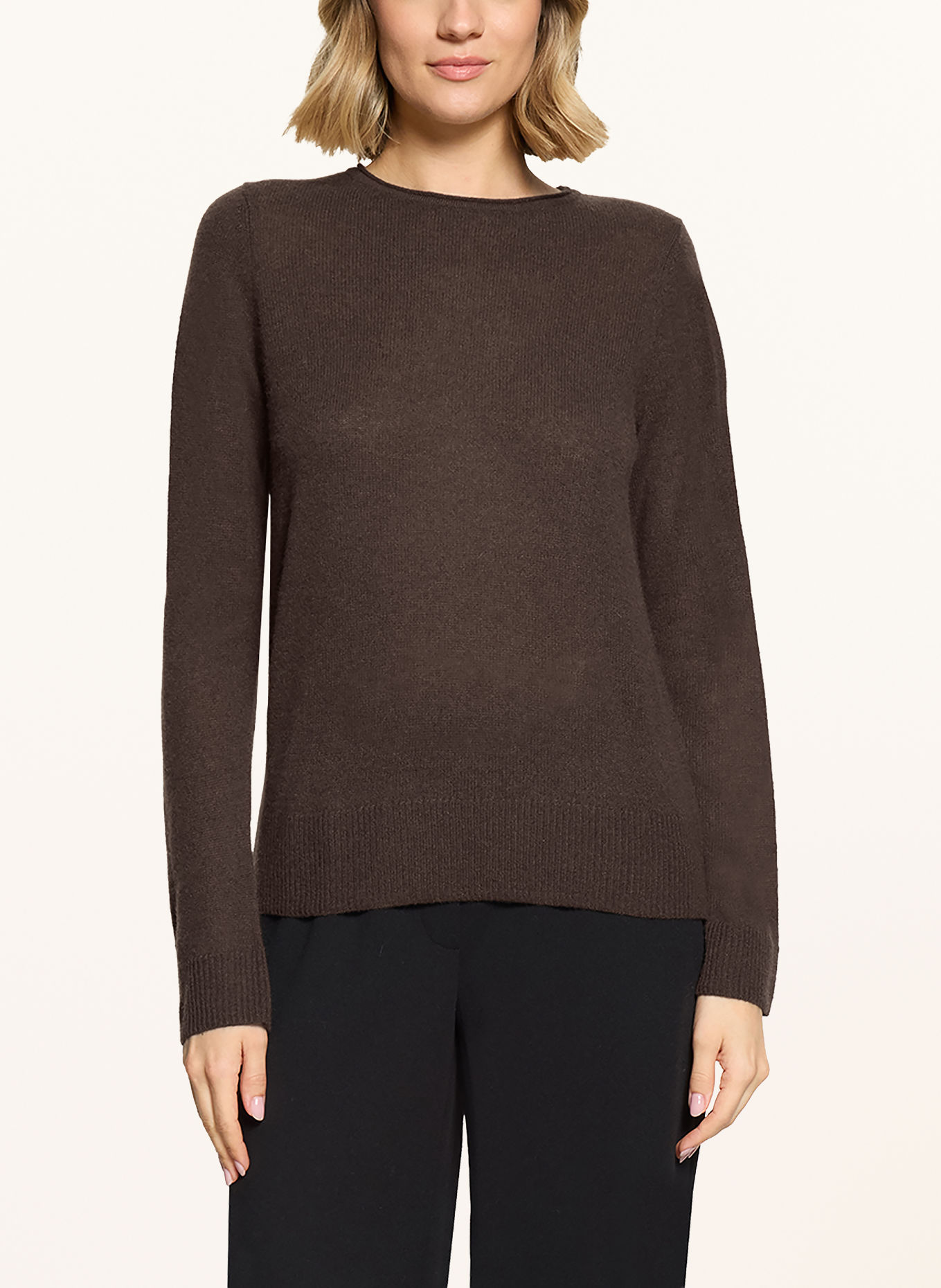 Betty Barclay Cashmere Sweaters: DARK BROWN