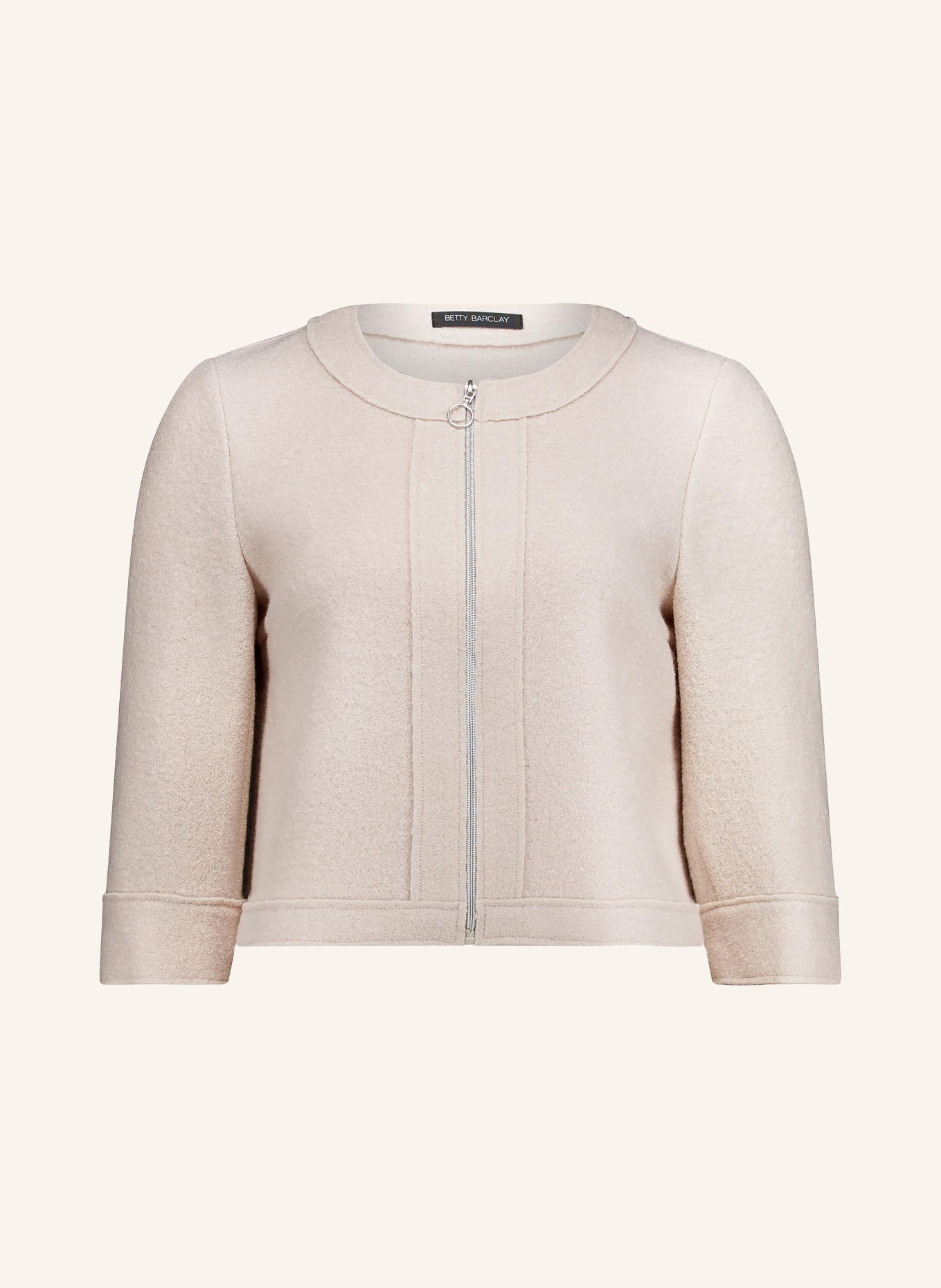 Betty Barclay Gilet à manches 3/4: BEIGE