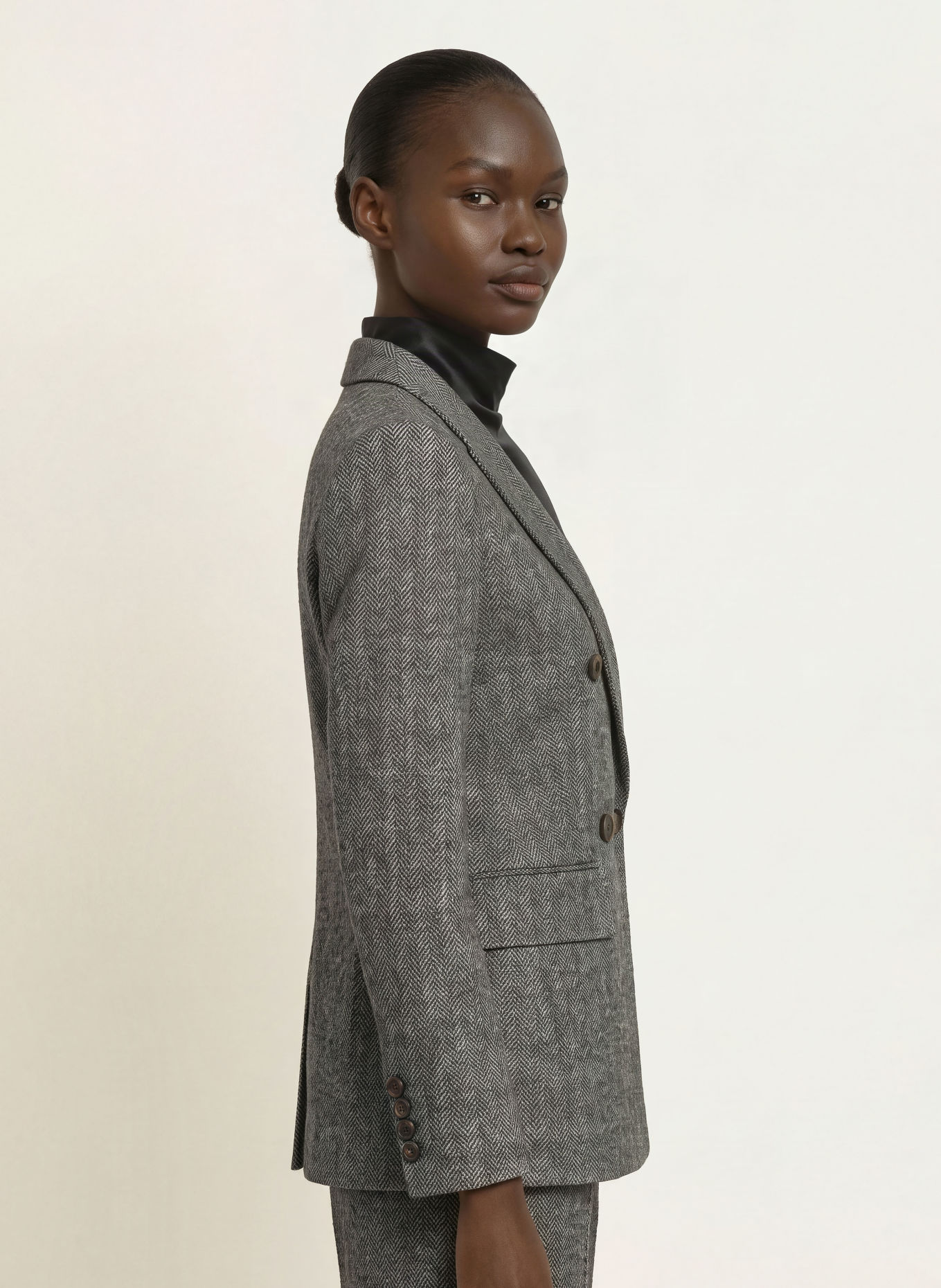 Max Mara STUDIO Blazer CRESTA: SCHWARZ / WEISS