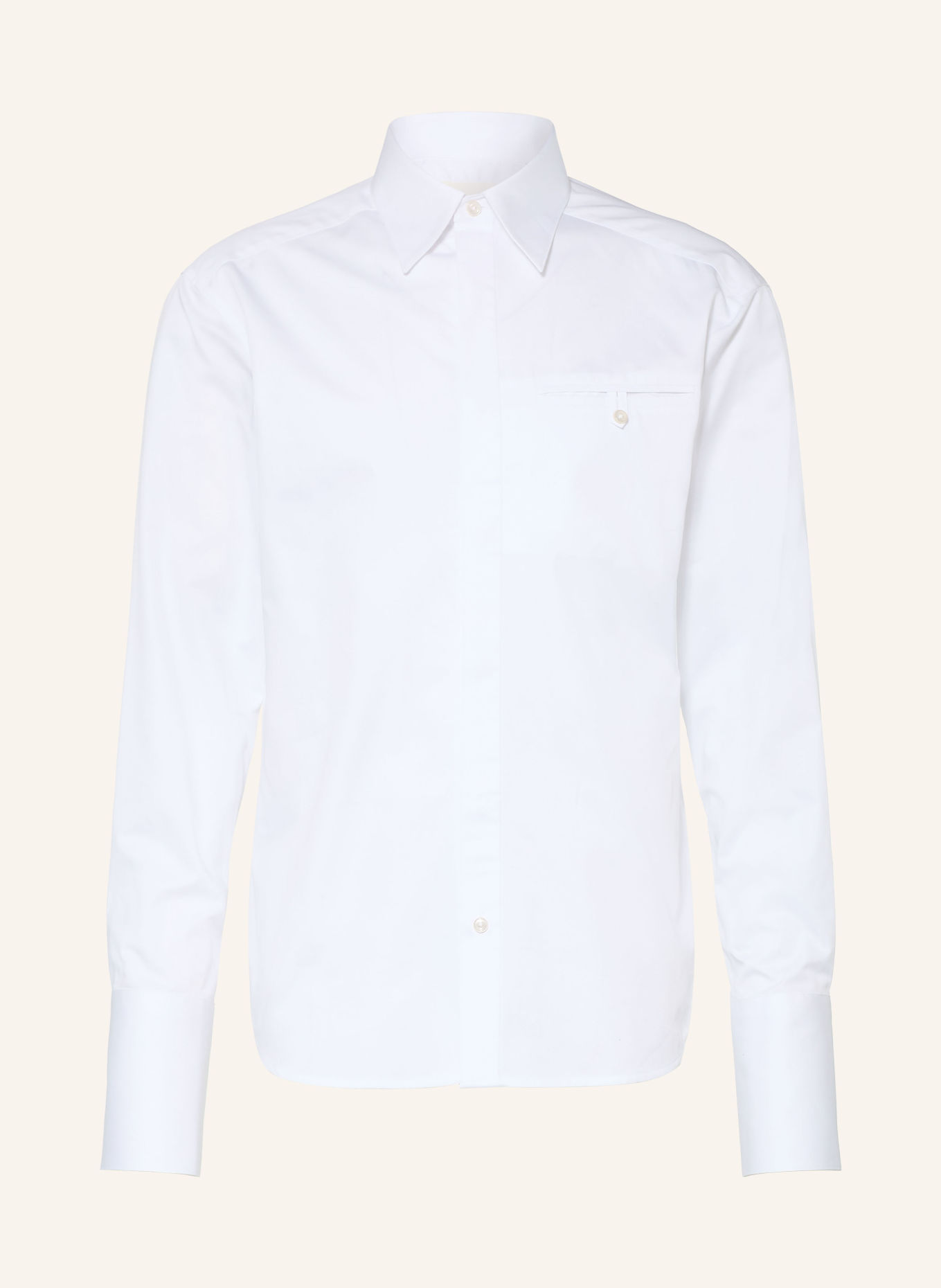 HUGO Chemise EXTO Comfort Fit: BLANC