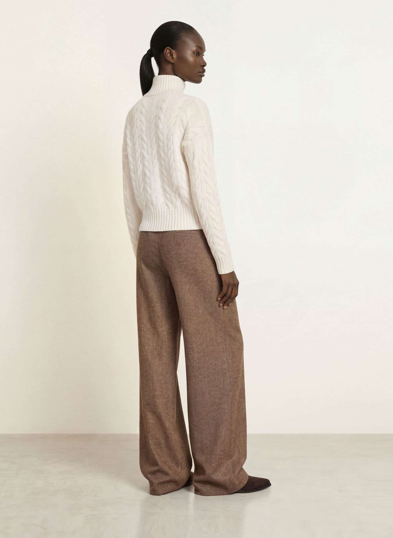 Max Mara STUDIO Trui COSMO: CRÈME