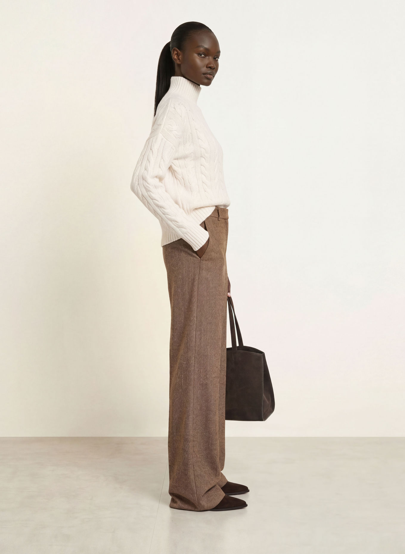 Max Mara STUDIO Trui COSMO: CRÈME