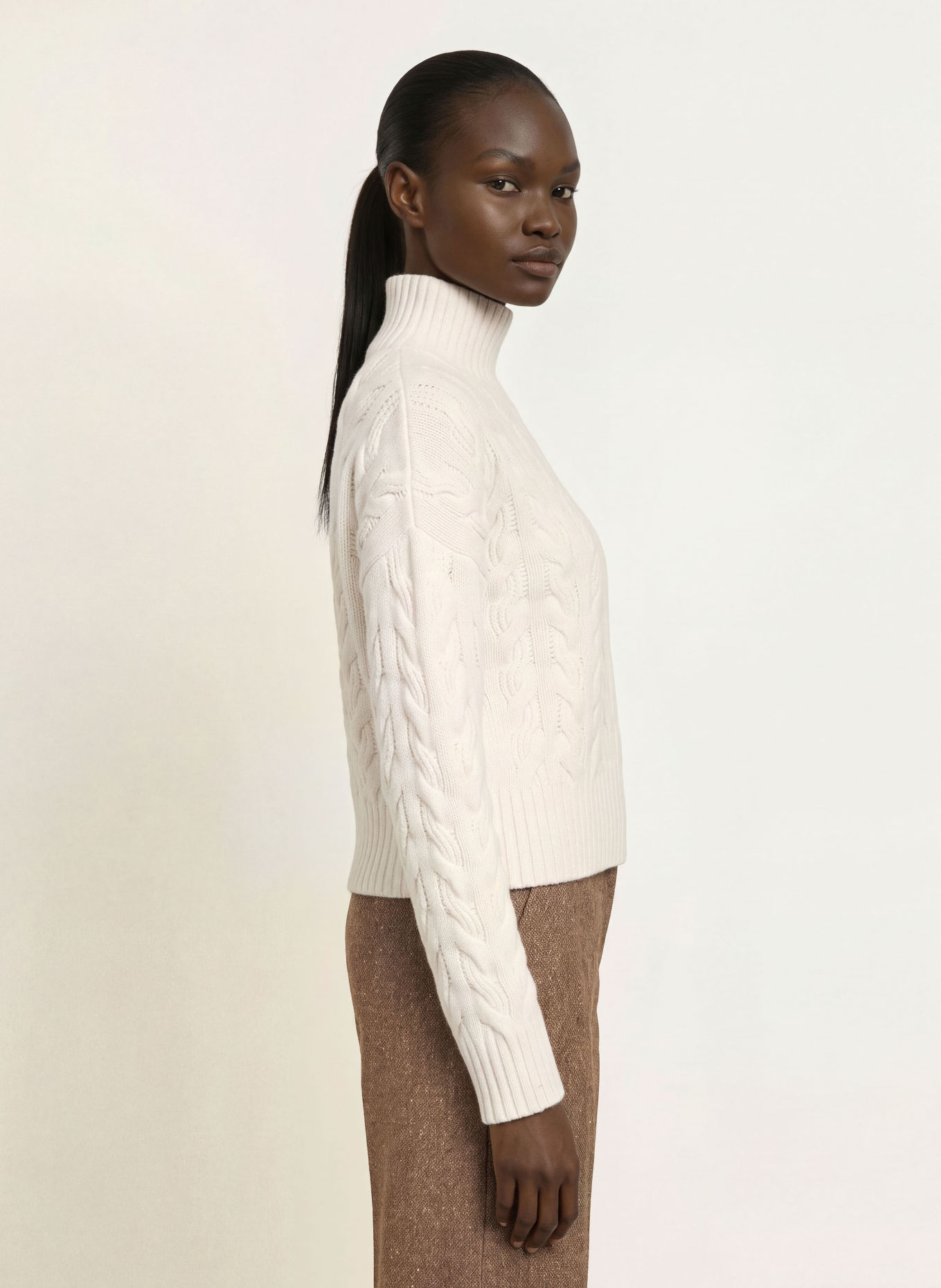 Max Mara STUDIO Trui COSMO: CRÈME