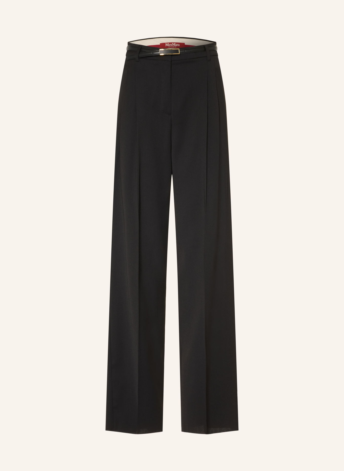 Max Mara STUDIO Marlenehose ABETAIA: SCHWARZ