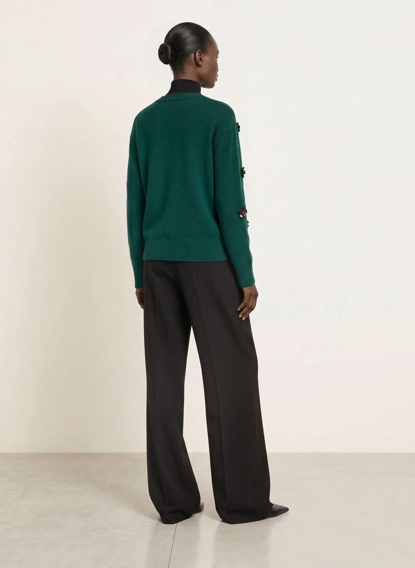 Max Mara STUDIO Marlenehose ABETAIA: SCHWARZ
