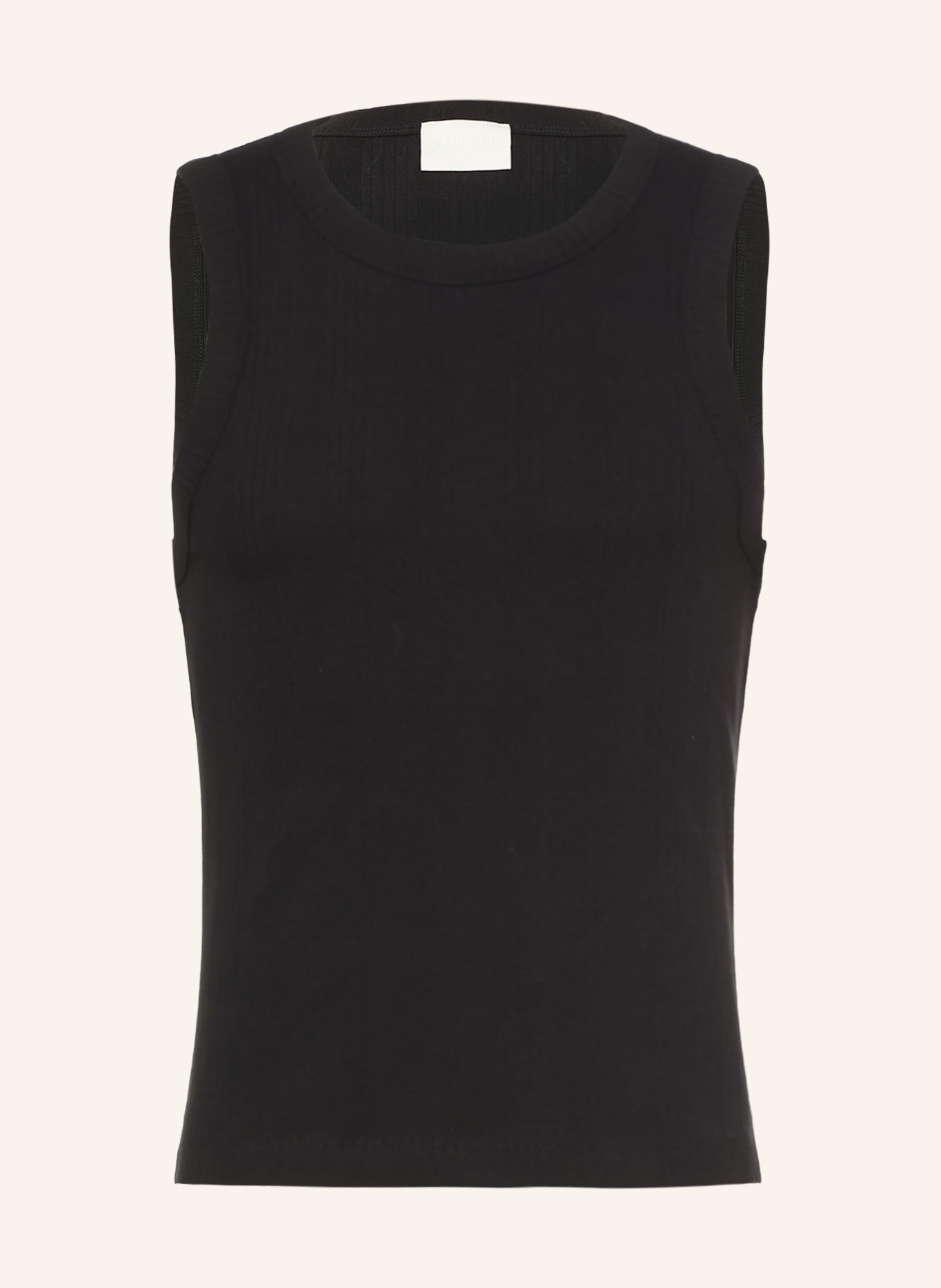 HUGO Tanktop DAPITO: ZWART