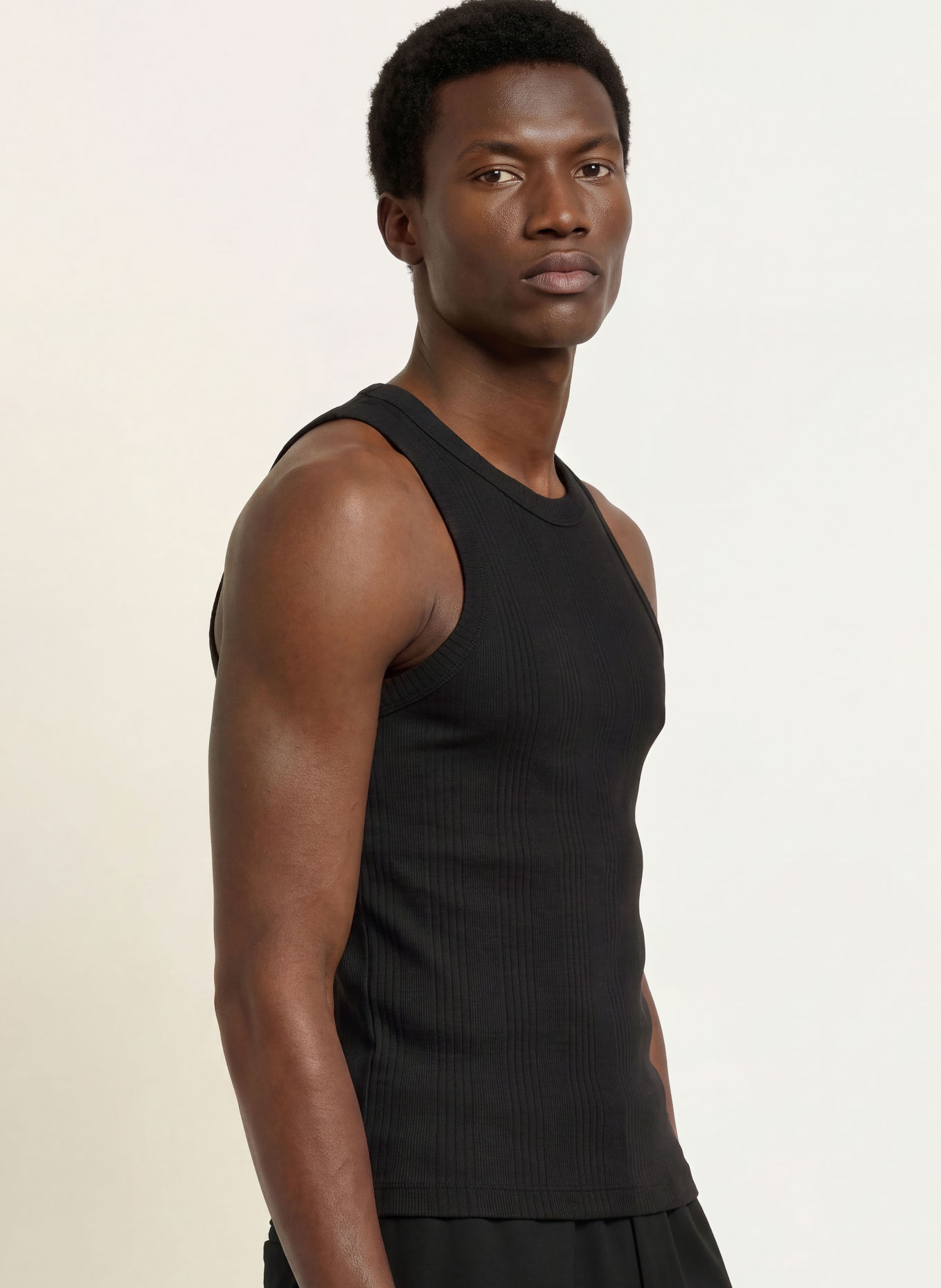 HUGO Tanktop DAPITO: ZWART