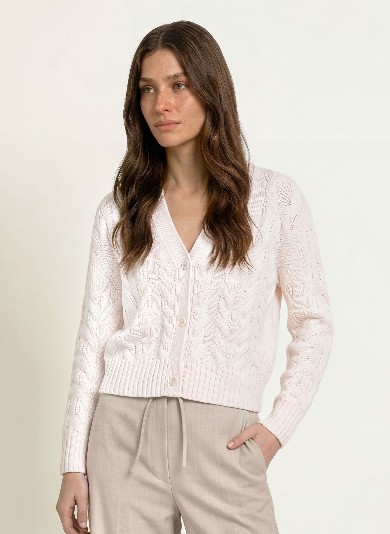 Max Mara STUDIO Vest STORLI: WIT