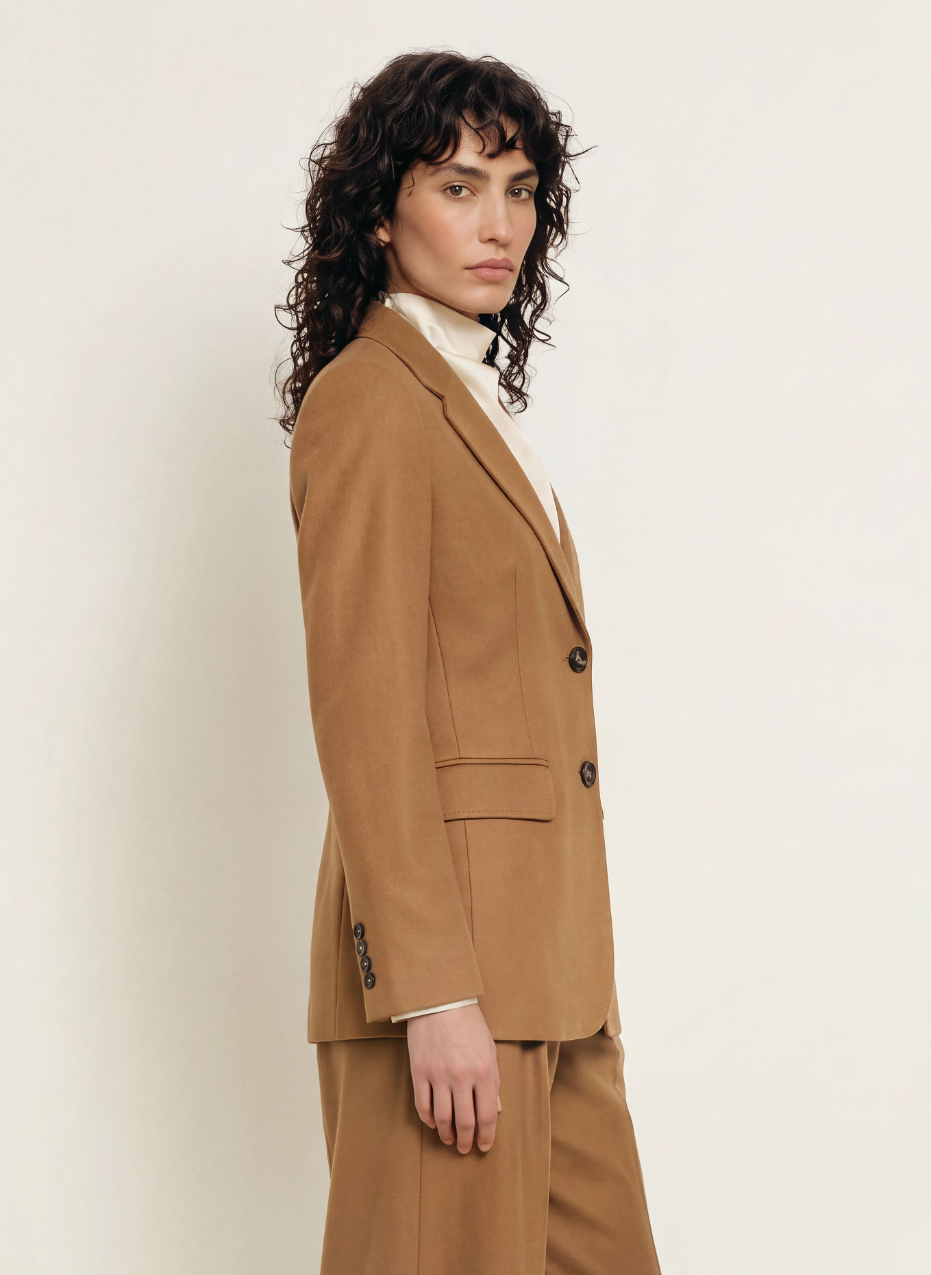 Max Mara STUDIO Blazer VOLPINO: HELLBRAUN