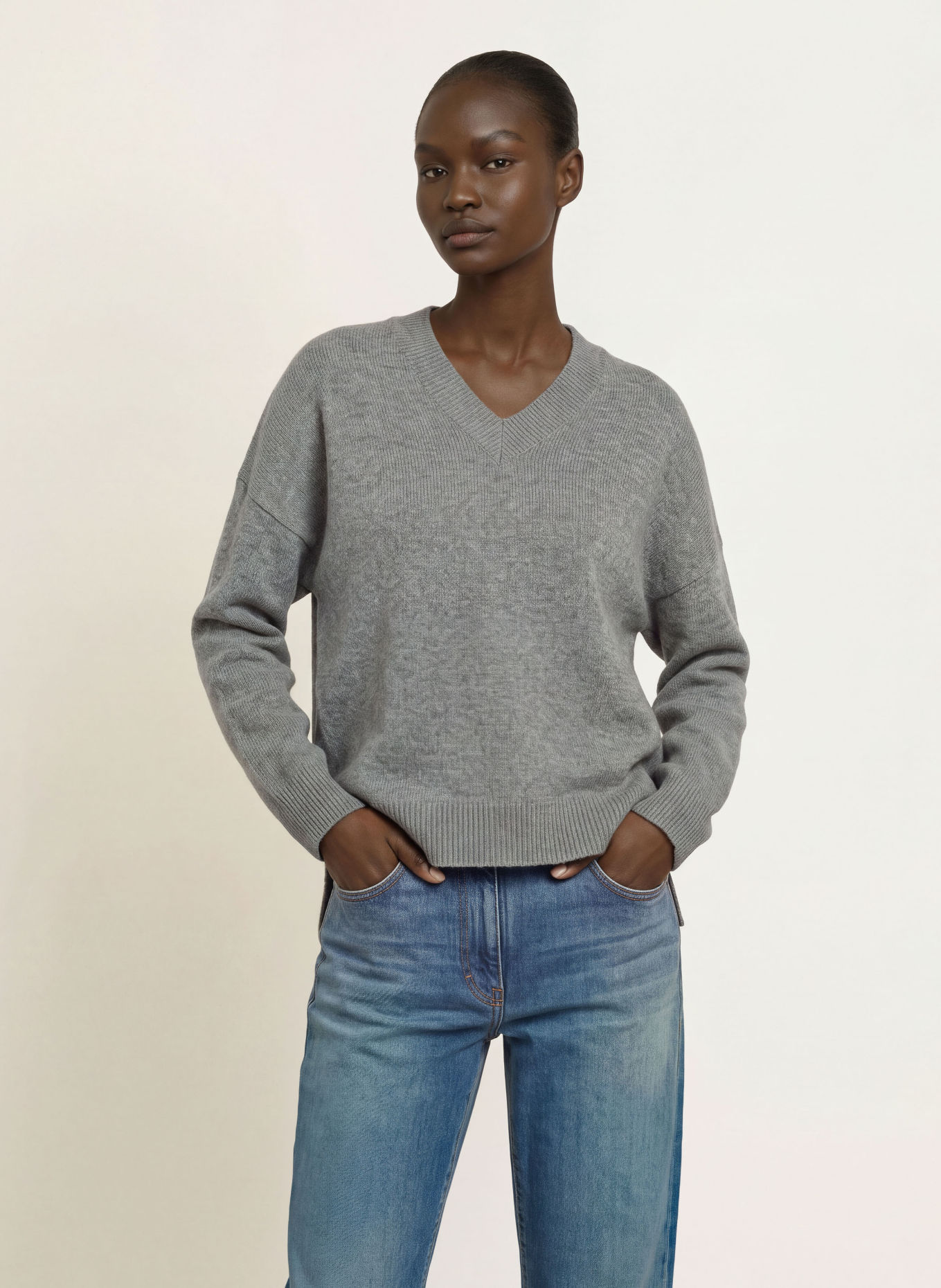 PESERICO Pullover: GRÅ