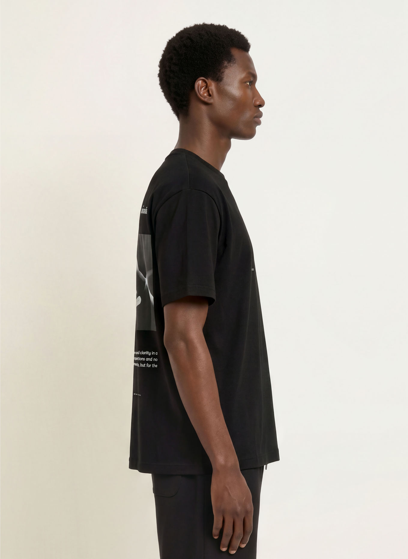 HUGO T-shirt DEVROLO: NOIR