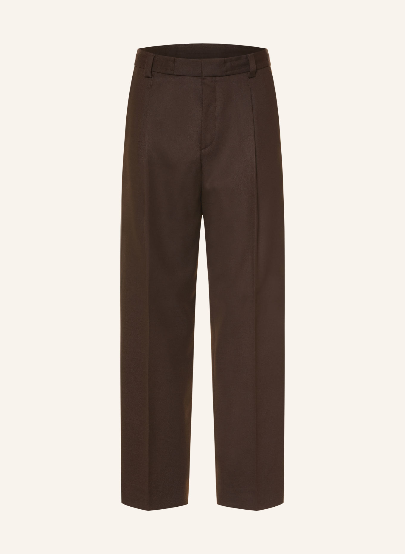 HUGO Chinos TARI Regular Fit: MÖRKBRUN