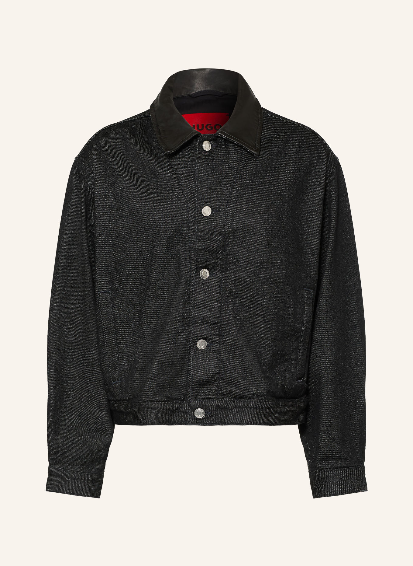 HUGO Spijkerjas: 001 BLACK