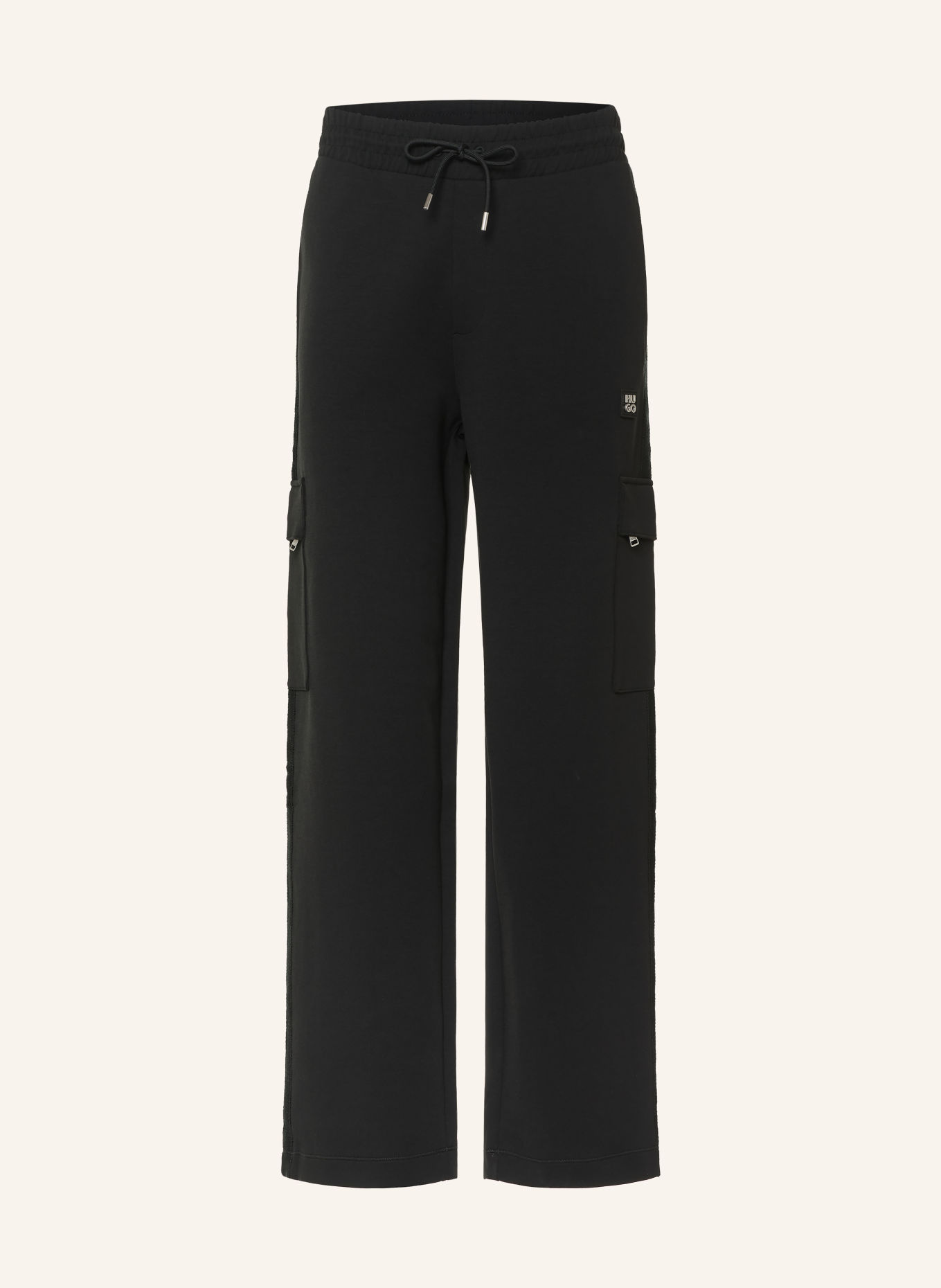 HUGO Sweatpants DERYPANT: SCHWARZ