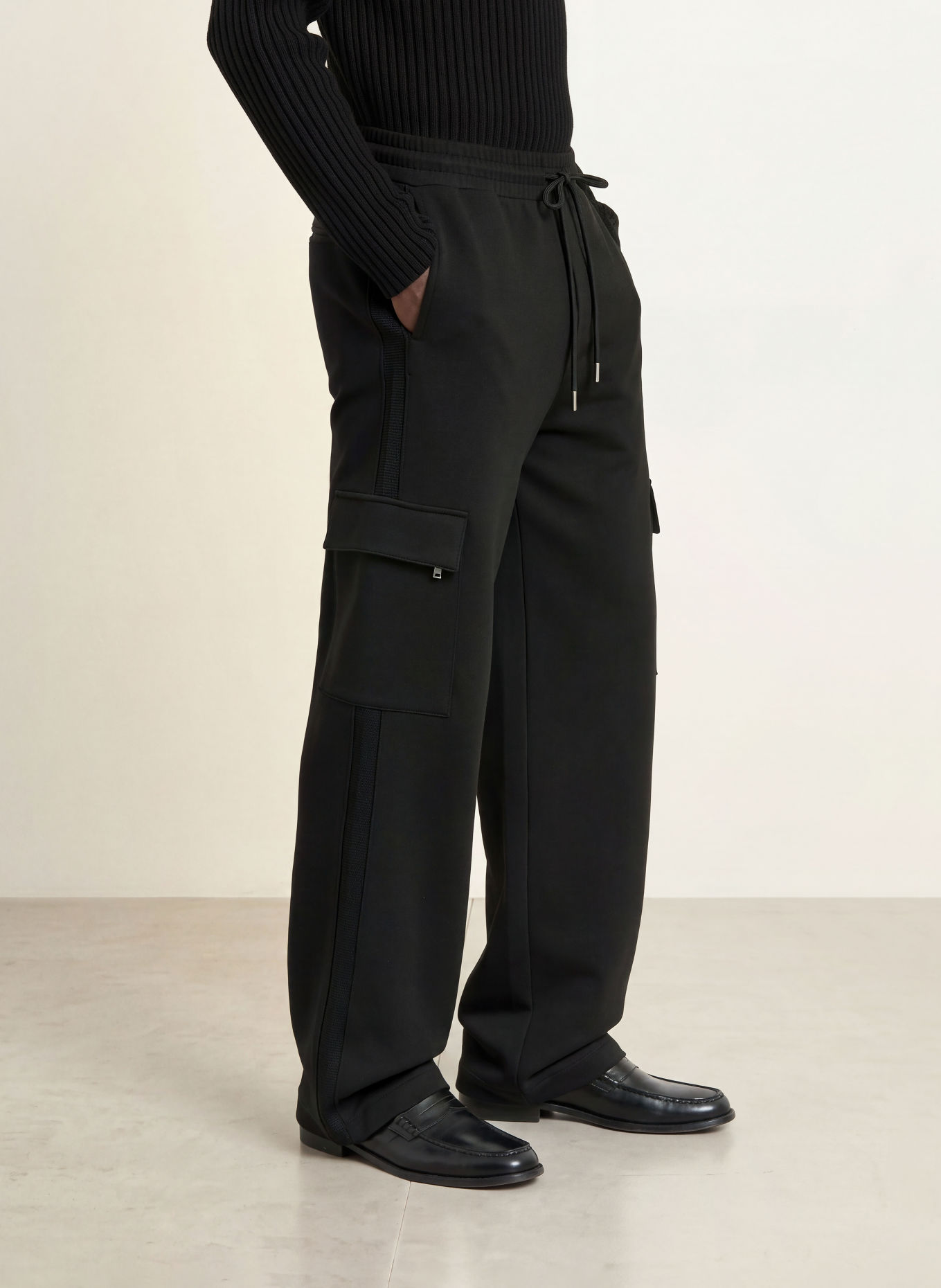 HUGO Sweatpants DERYPANT: SCHWARZ