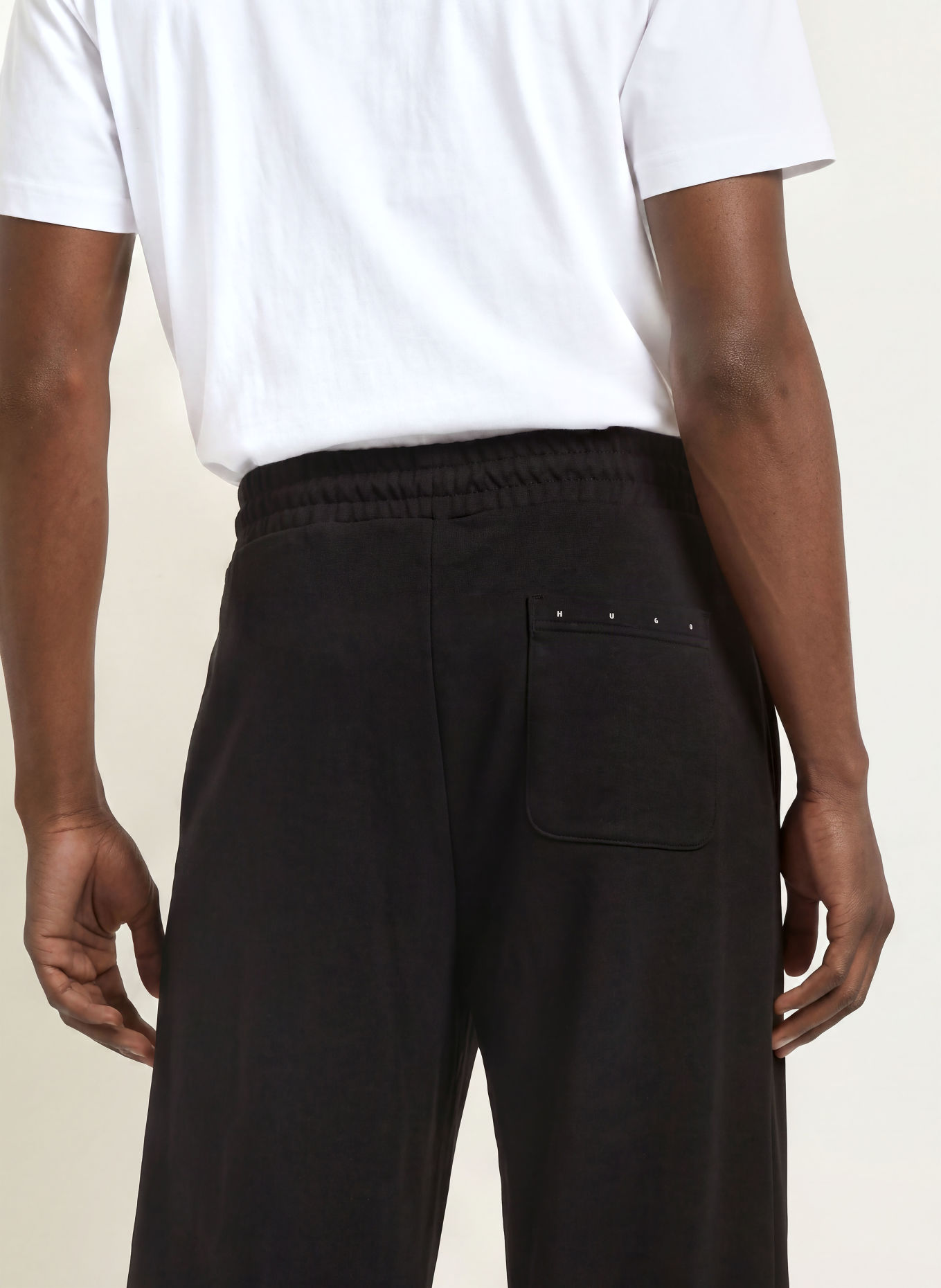 HUGO Sweatpants DEVROPANT: BLACK