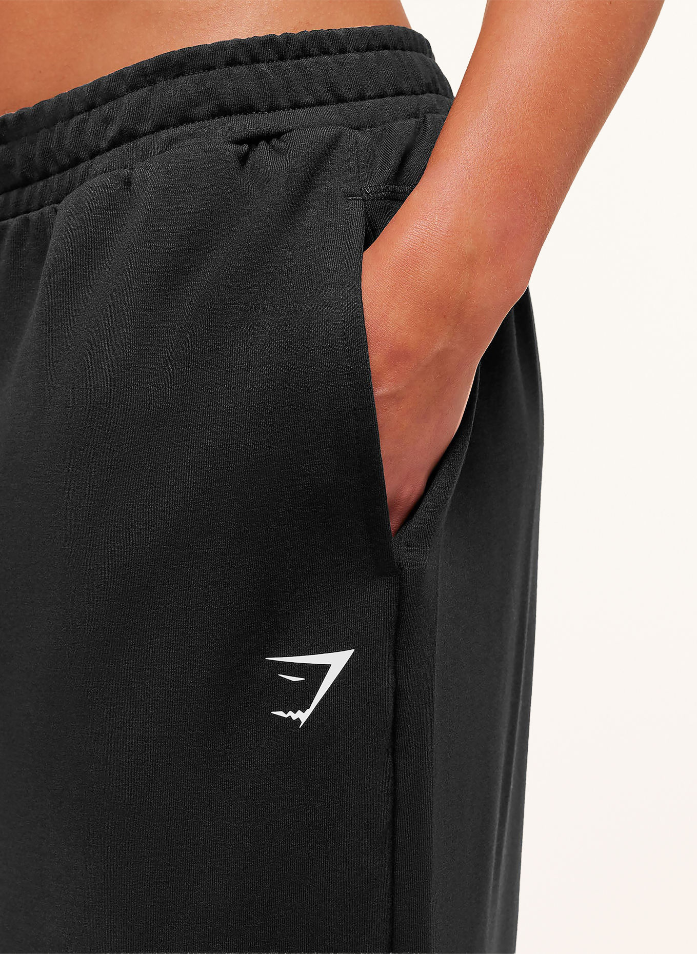 GYMSHARK Sweatpants LIFTING: SCHWARZ