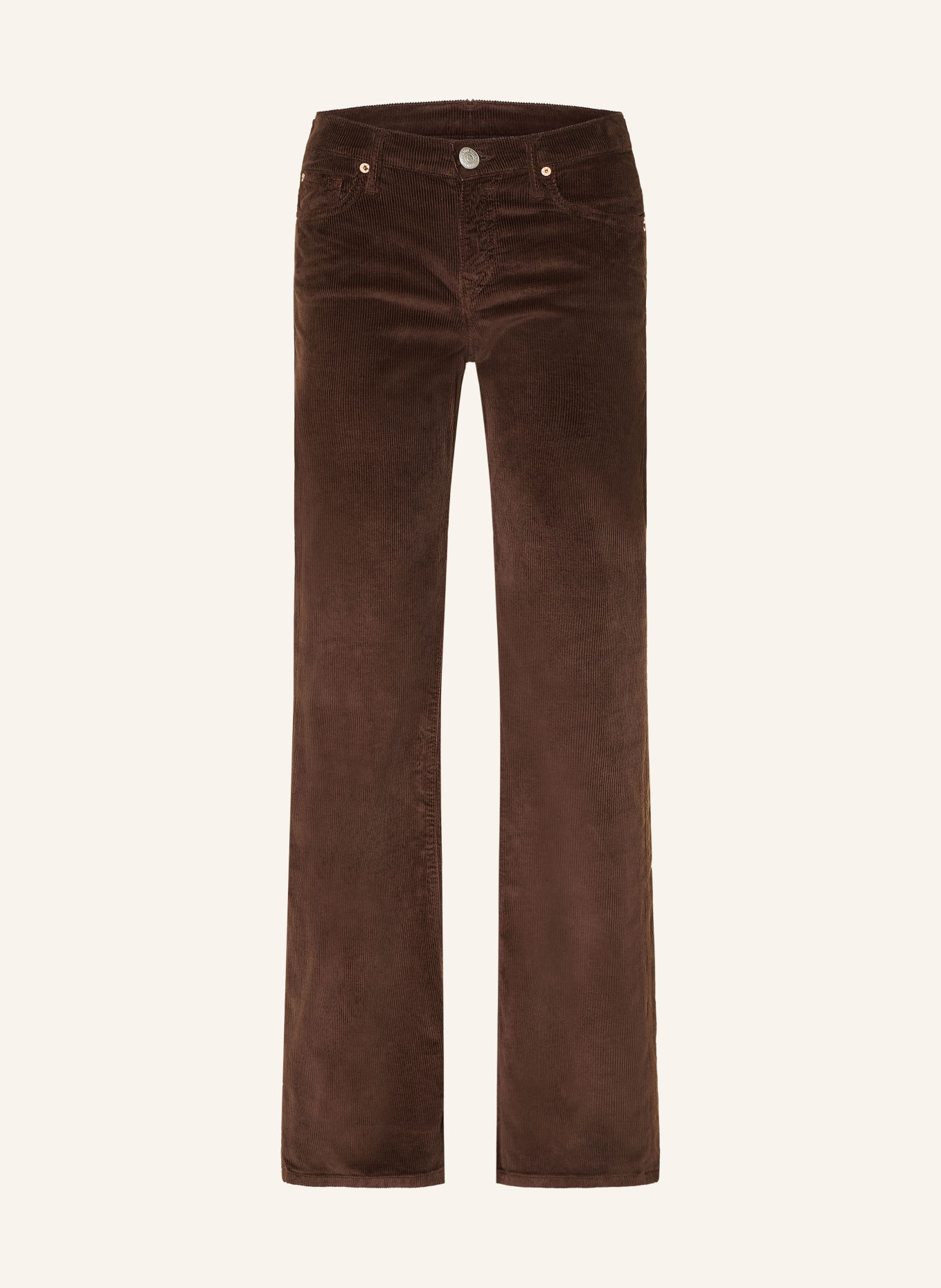 TRUE RELIGION SOPHIE BOOTCUT Bootcut trousers in Corduroy: BROWN
