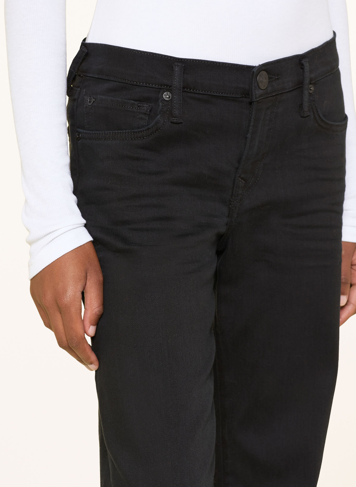 TRUE RELIGION Bootcut jeans SOPHIE: 1001 BLACK