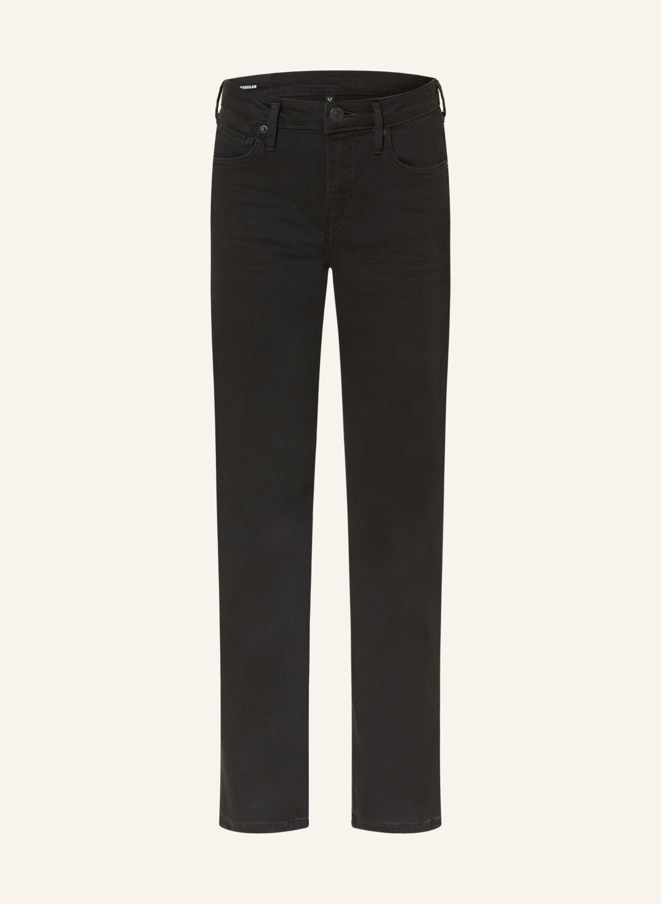 TRUE RELIGION Straight Jeans PIPER: 1001 BLACK