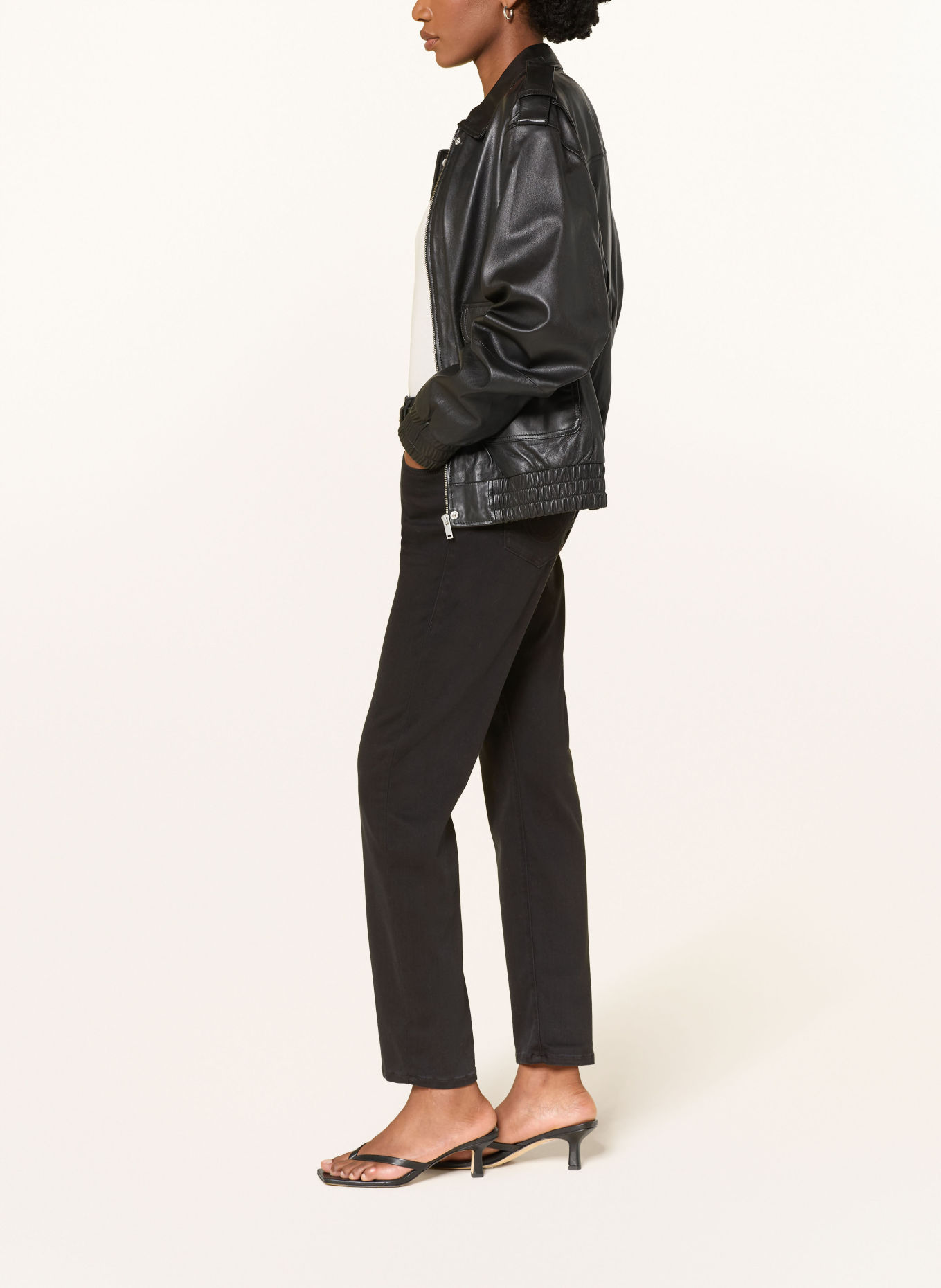 TRUE RELIGION Straight Jeans PIPER: 1001 BLACK
