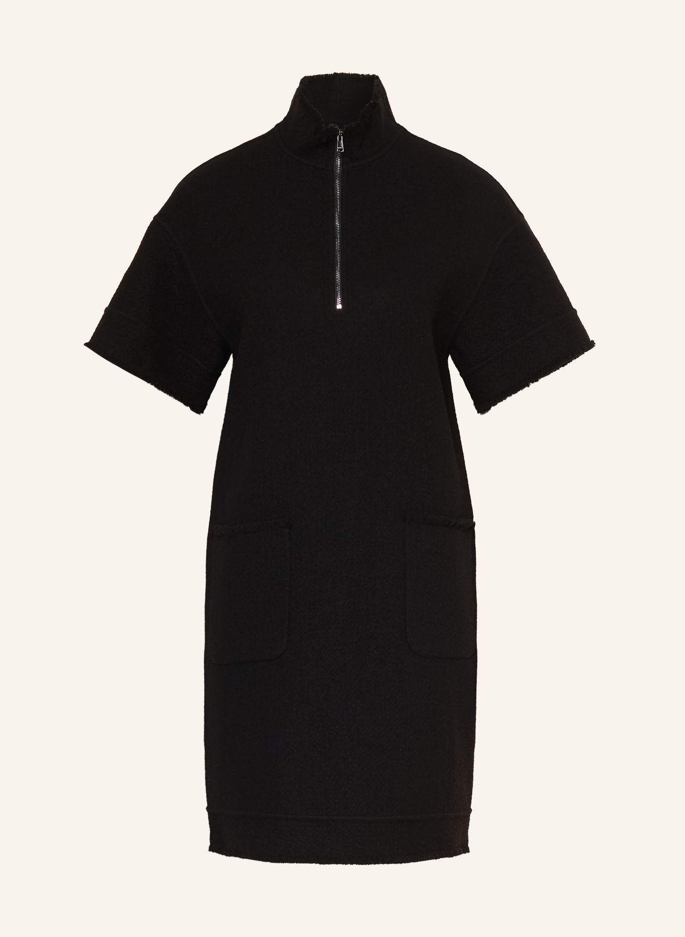 Max Mara Tweedjurk SAVANA: ZWART